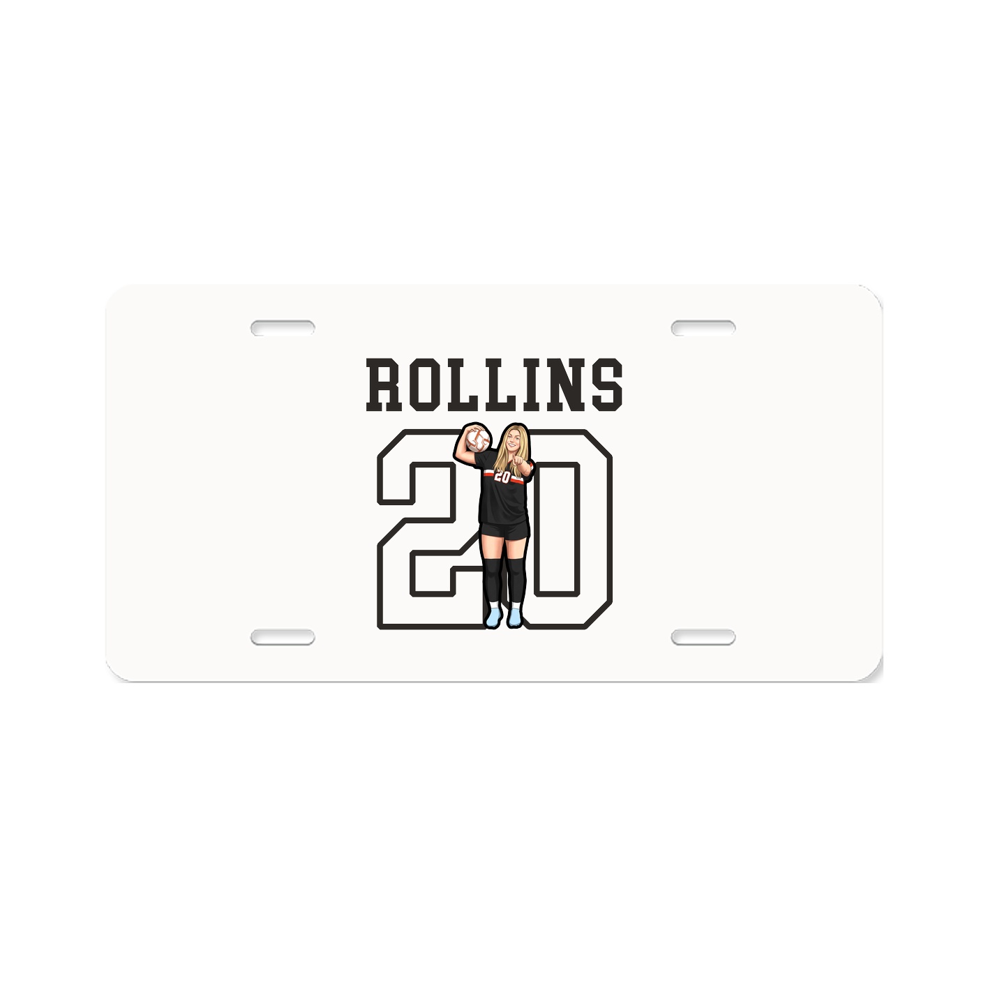 License Plate — Shirsey in Classic