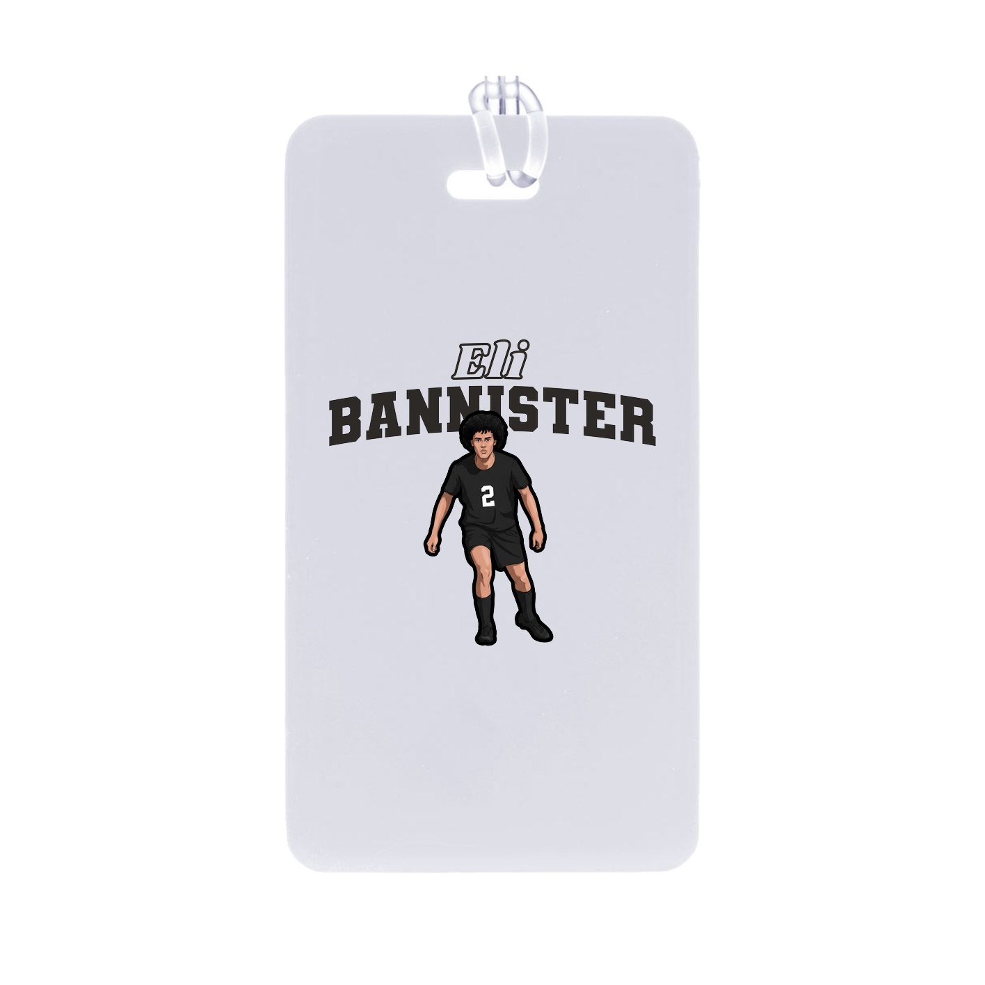 Bag Tag — Name Arch in Classic