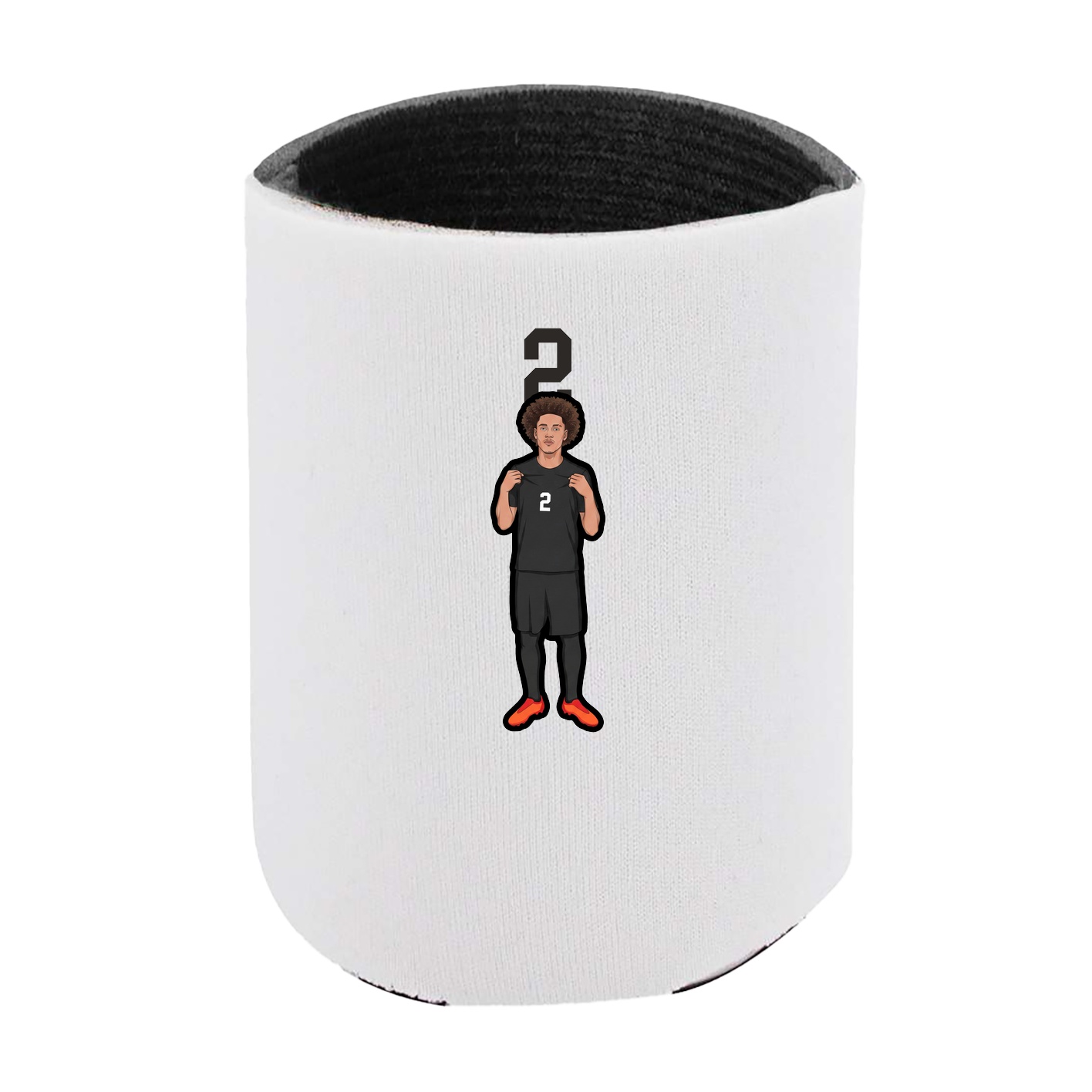 Can Holder — Number Top in White