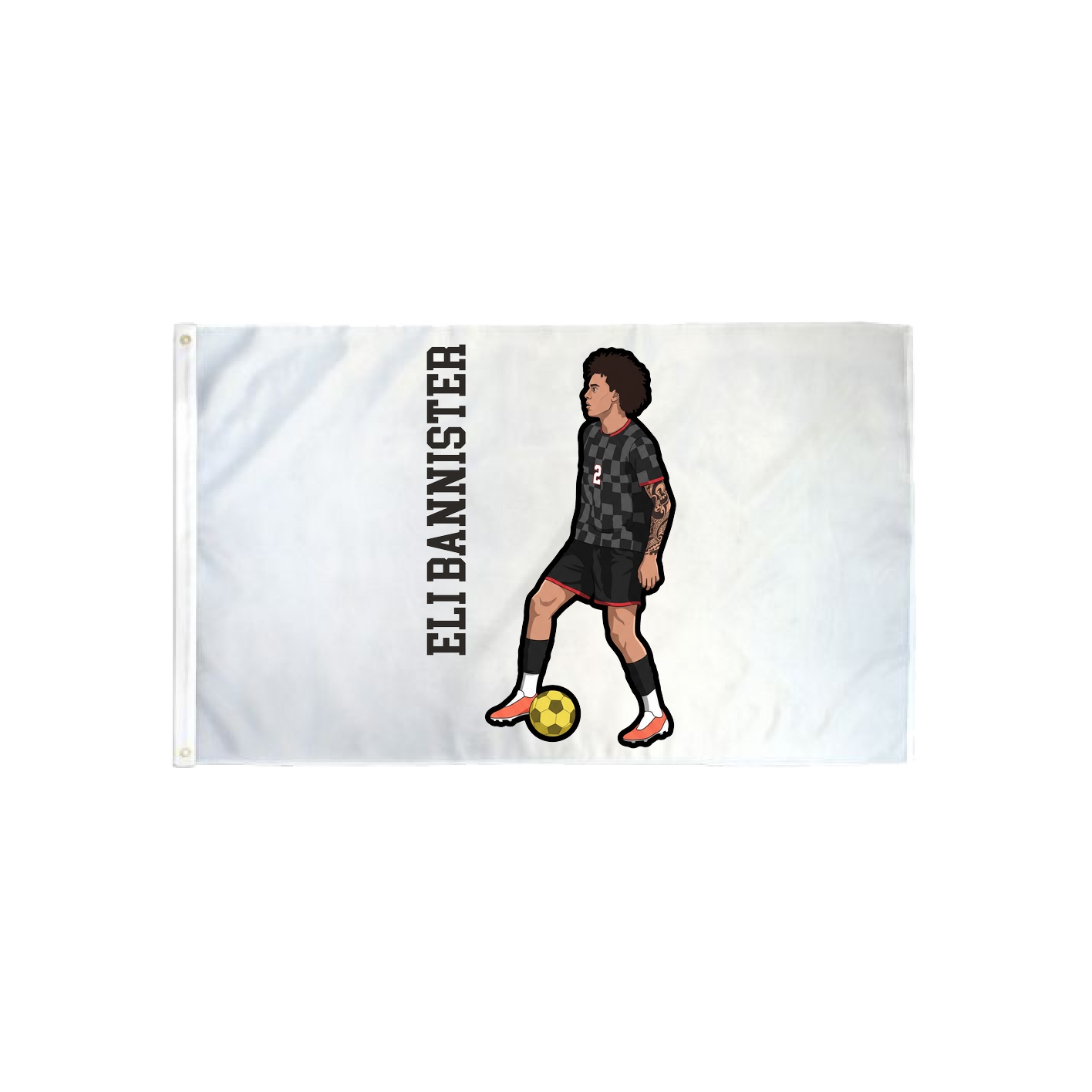 3x5 Flag — Name Vertical in Classic