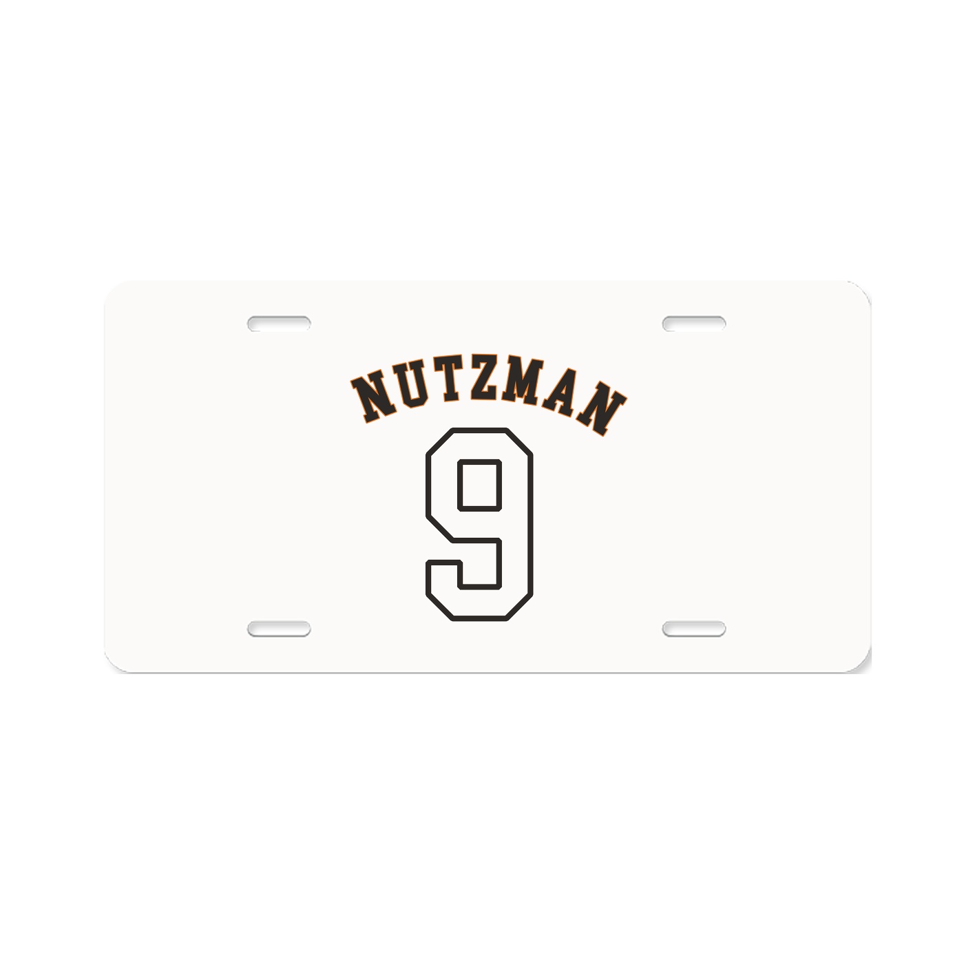 License Plate — Shirsey Arch in Classic