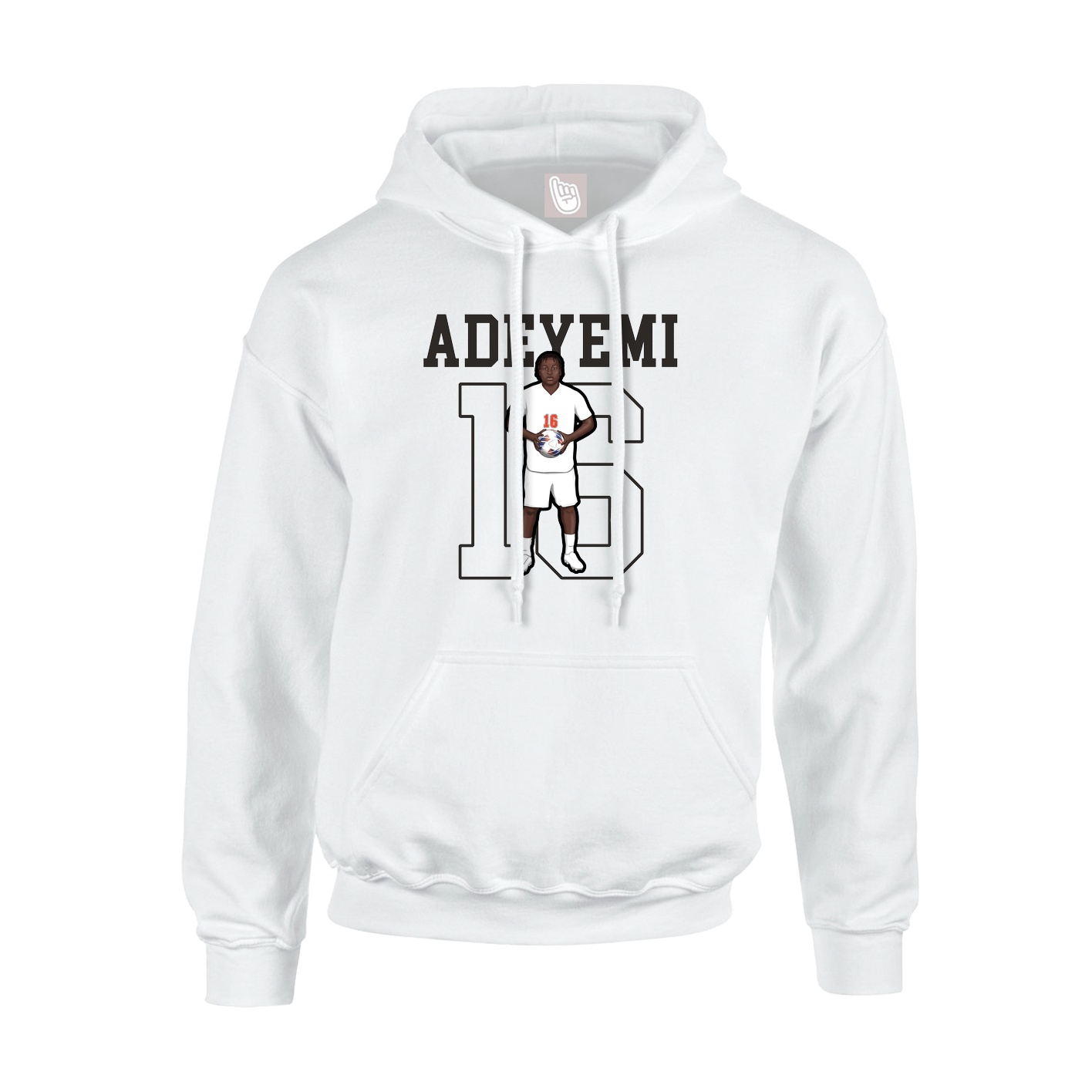 Youth Hoodie — Shirsey in White