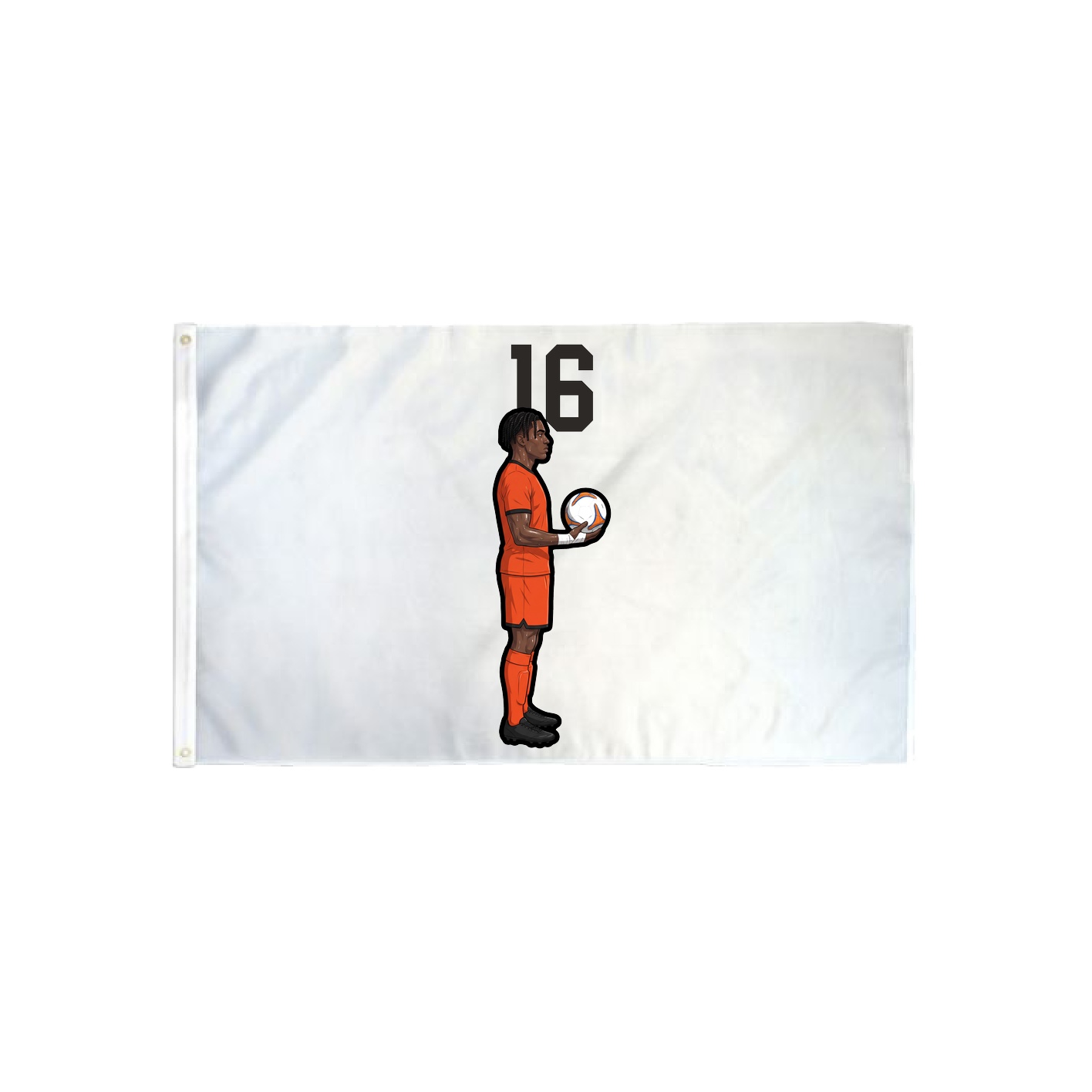 3x5 Flag — Number Top in Classic