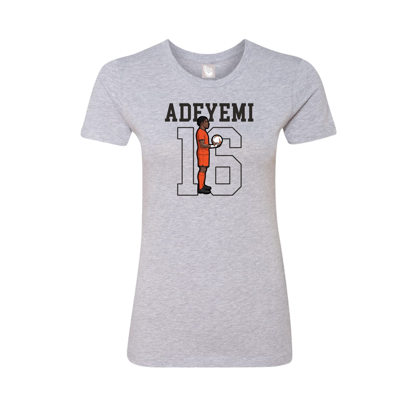 Fitted Women's Tee — Shirsey in Grey