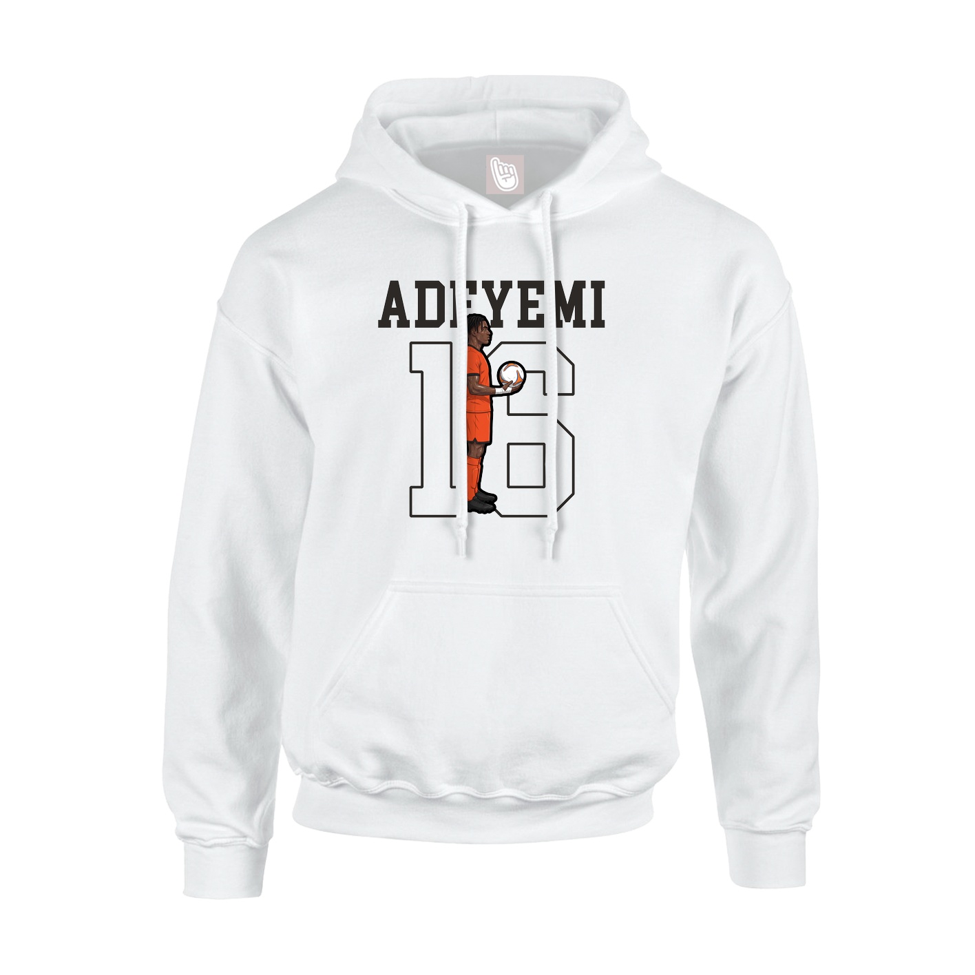 Hoodie — Shirsey in White