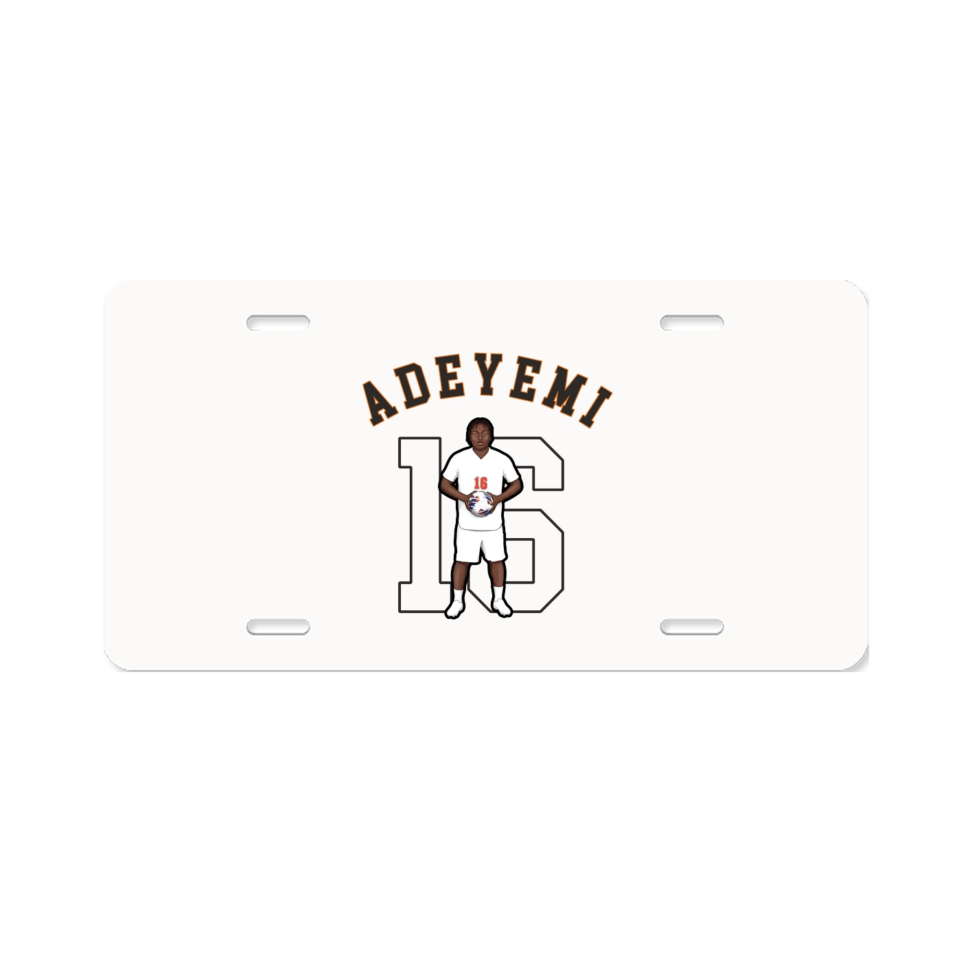 License Plate — Shirsey Arch in Classic