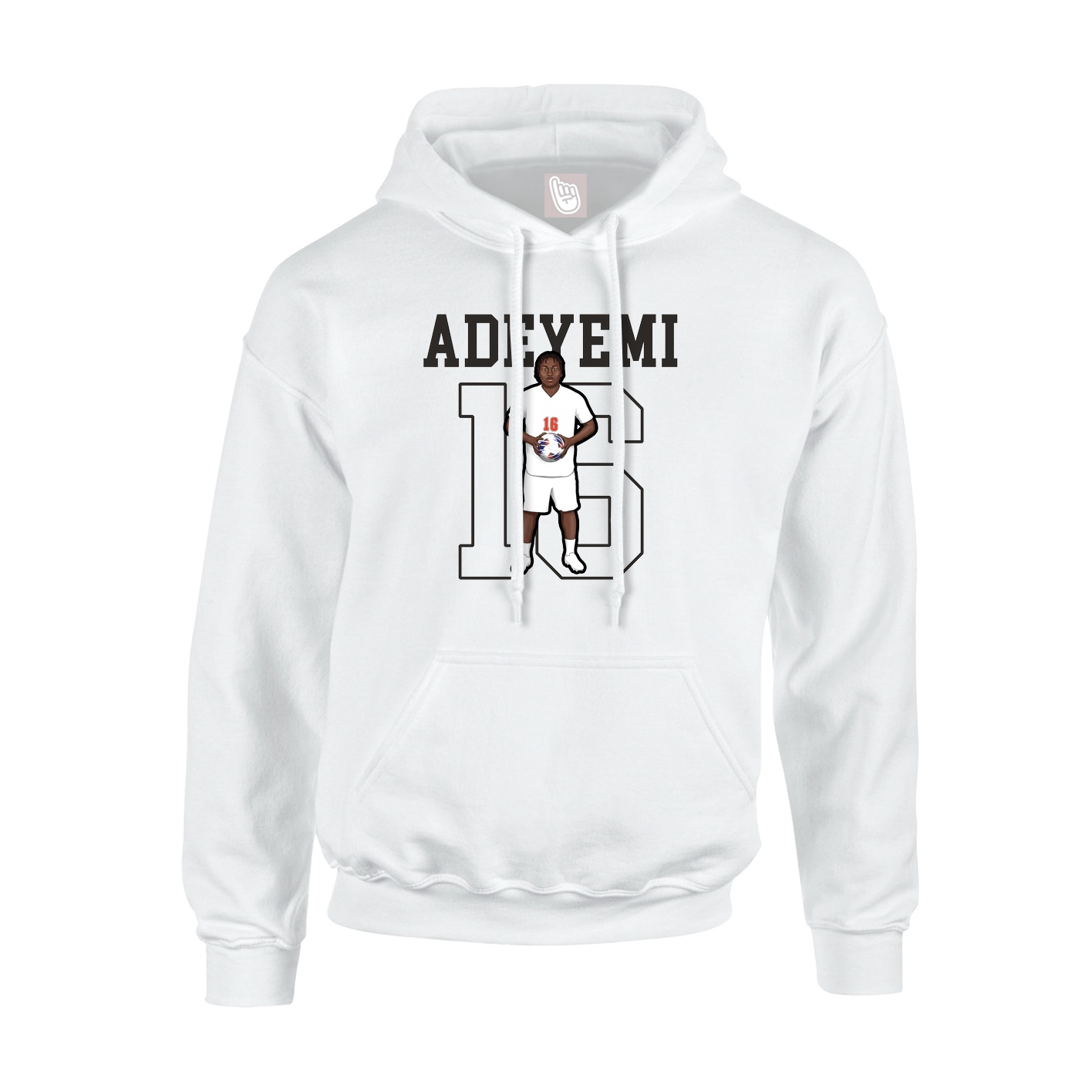 Youth Hoodie — Shirsey in White