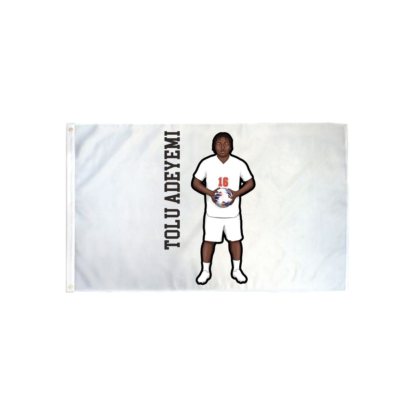 3x5 Flag — Name Vertical in Classic