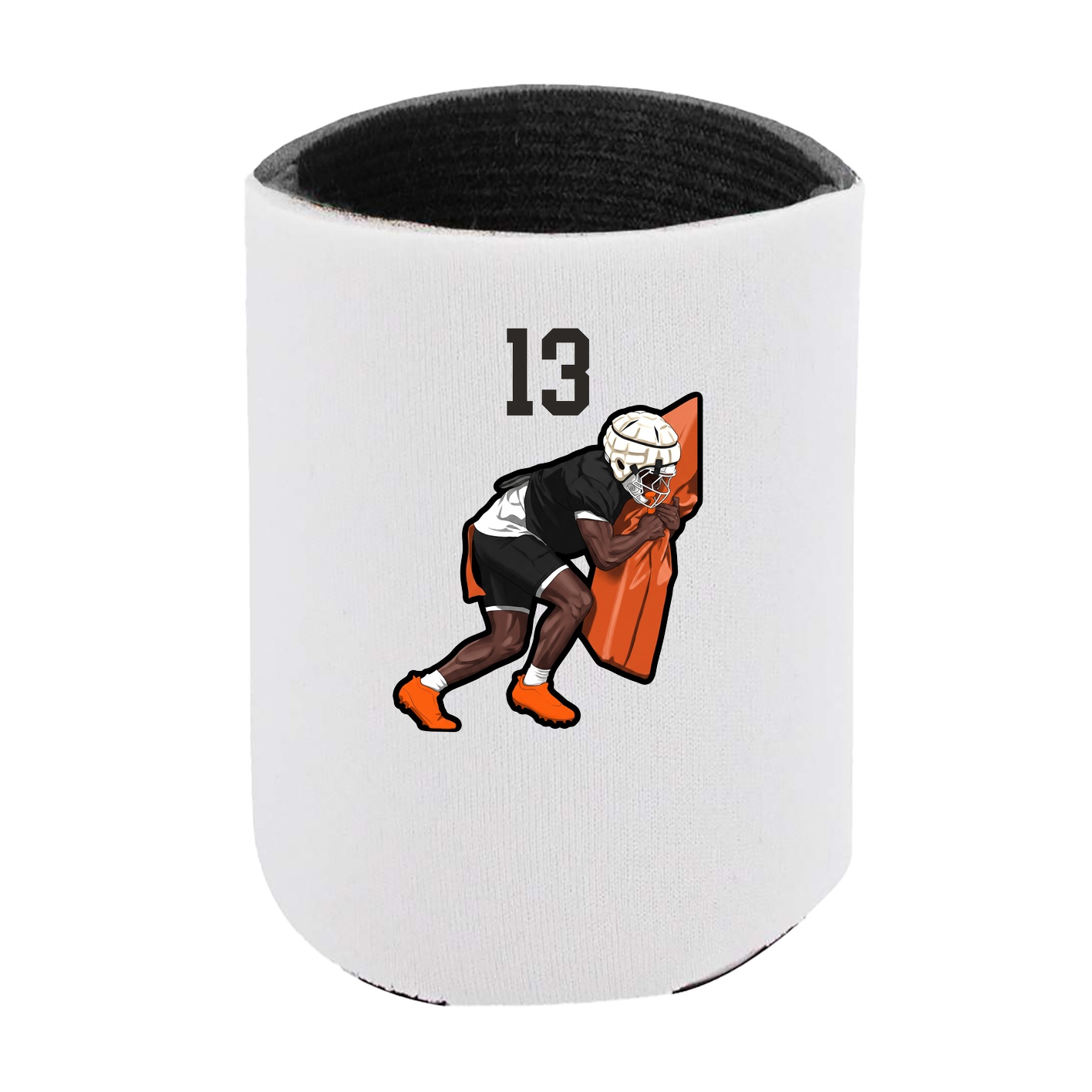 Can Holder — Number Top in White