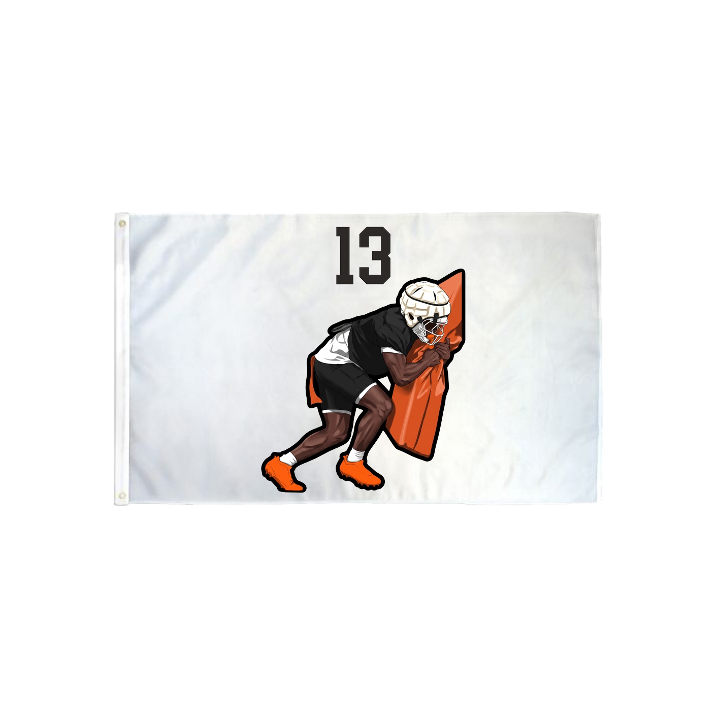 3x5 Flag — Number Top in Classic