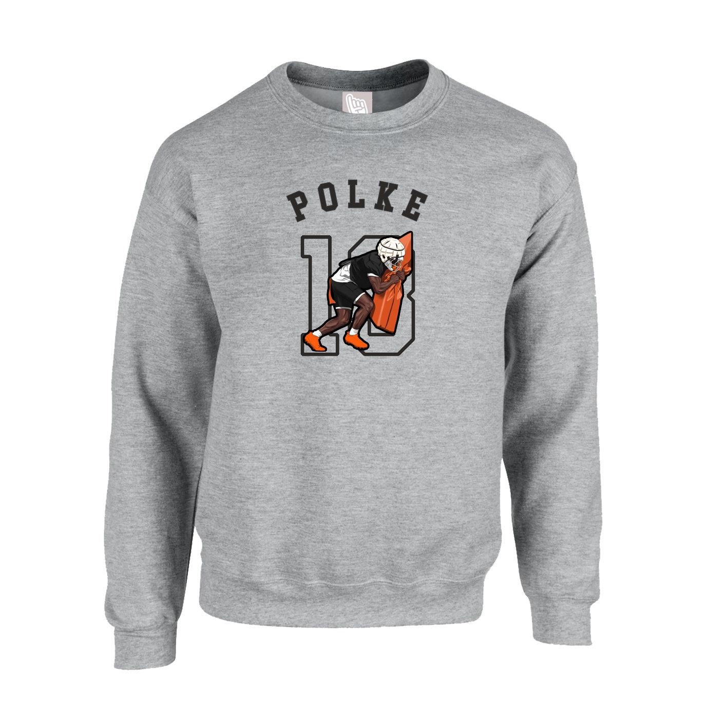 Fleece Crew — Shirsey Arch in Grey