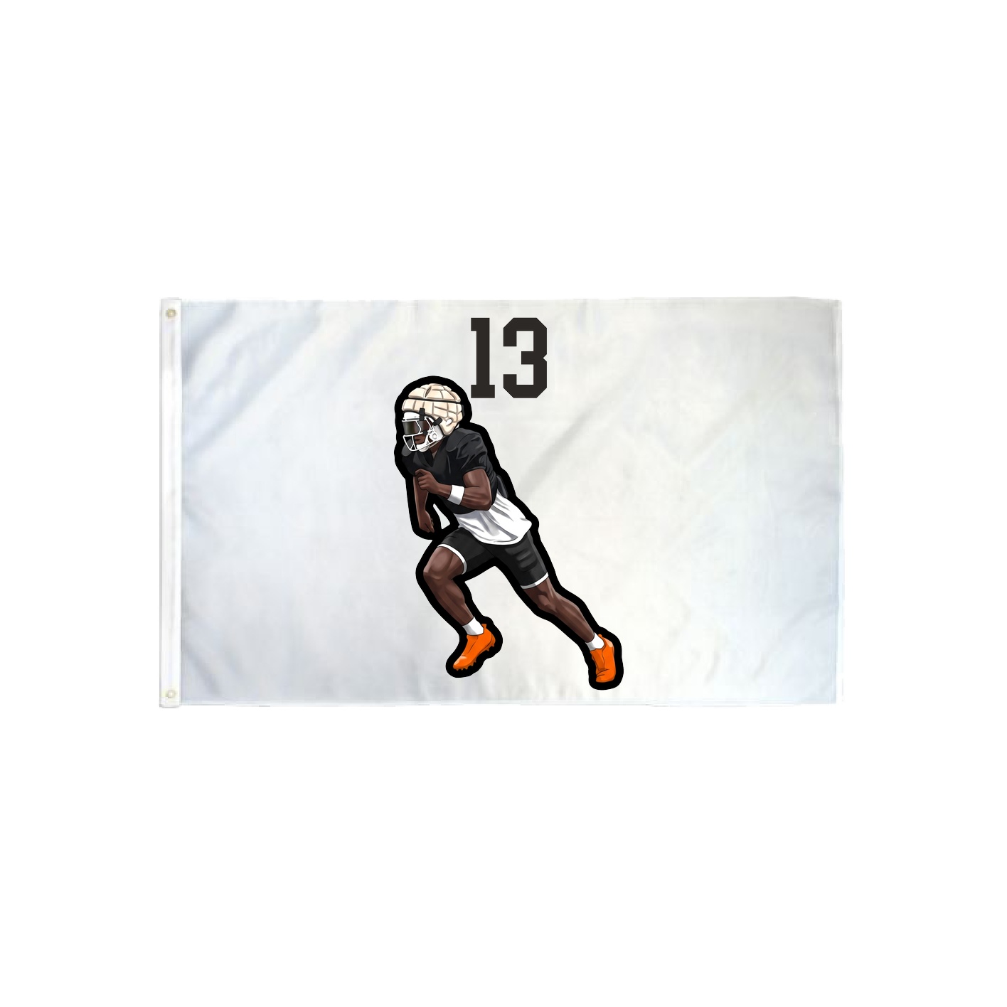 3x5 Flag — Number Top in Classic