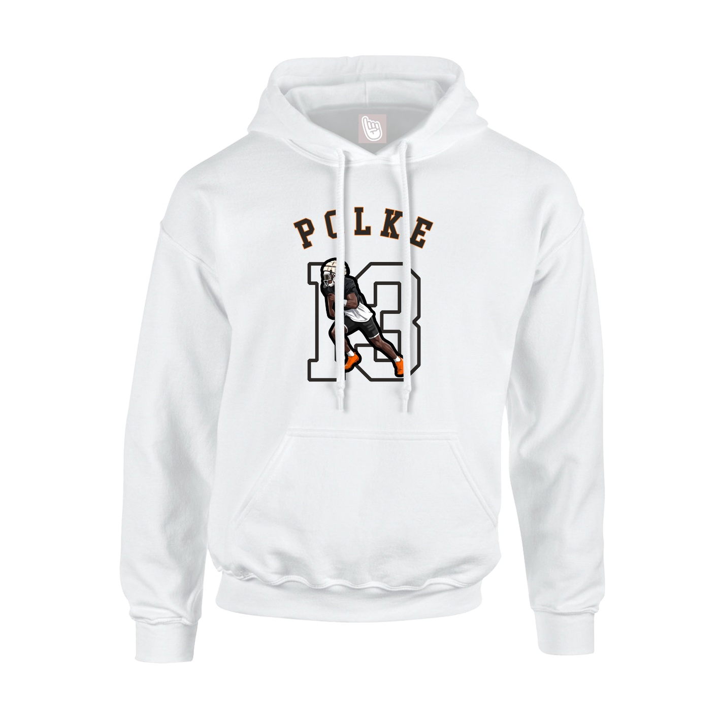 Youth Hoodie — Shirsey Arch in White