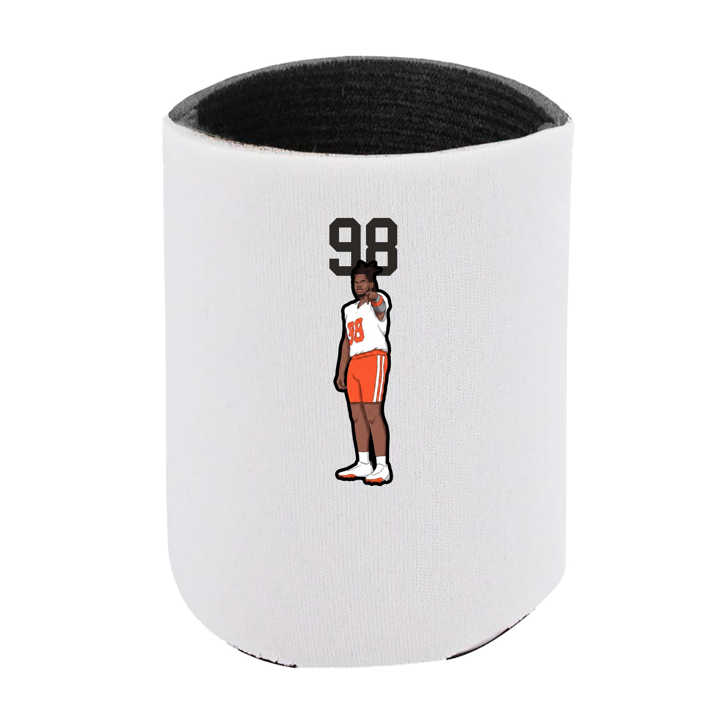 Can Holder — Number Top in White