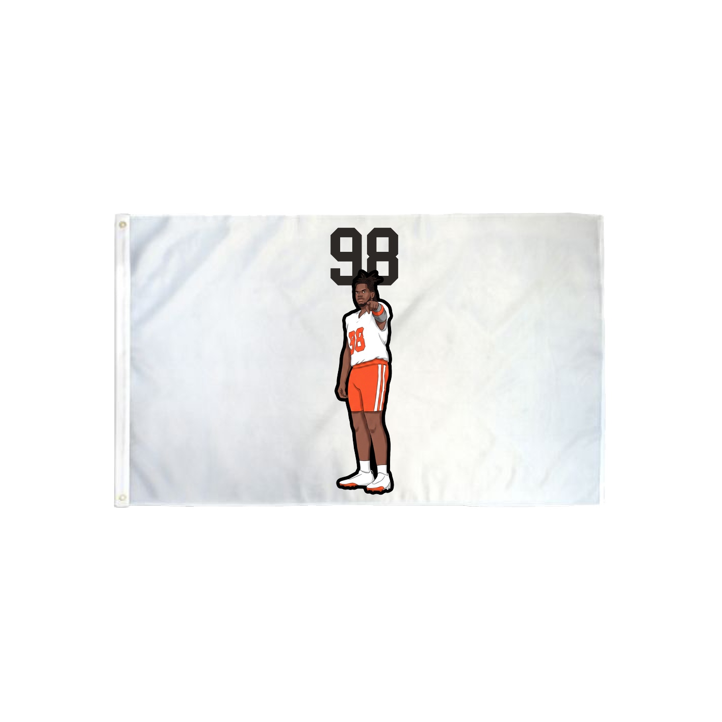 3x5 Flag — Number Top in Classic