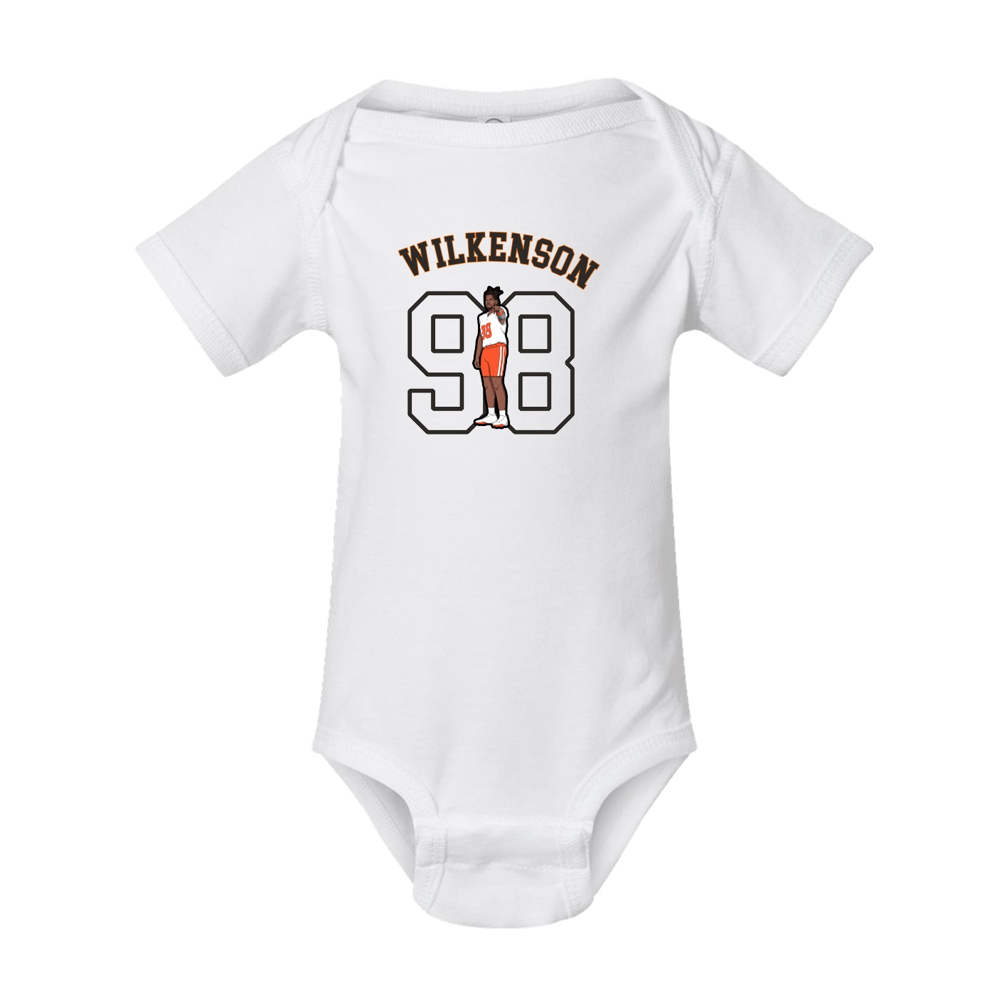 Baby Onesie — Shirsey Arch in White