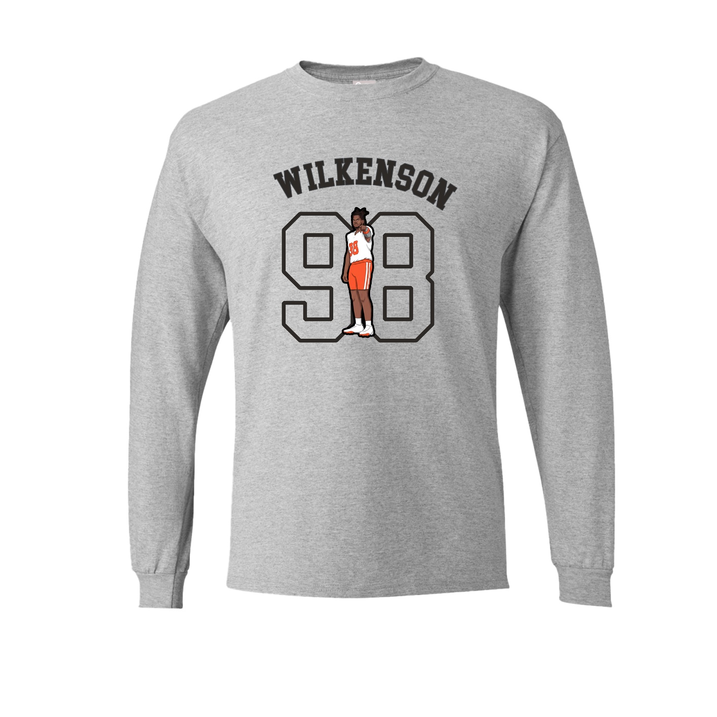 Long Sleeve Tee — Shirsey Arch in Grey