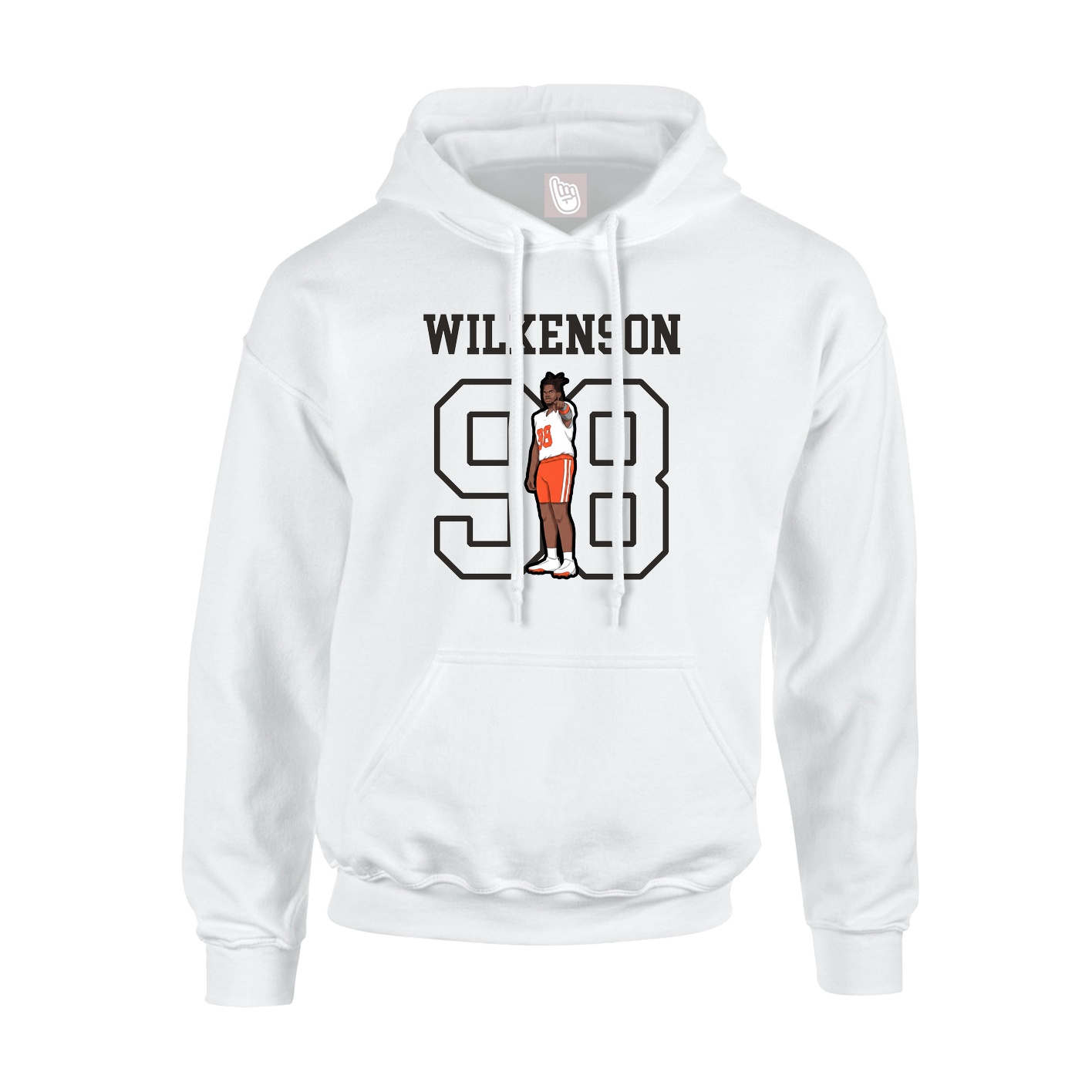 Youth Hoodie — Shirsey in White