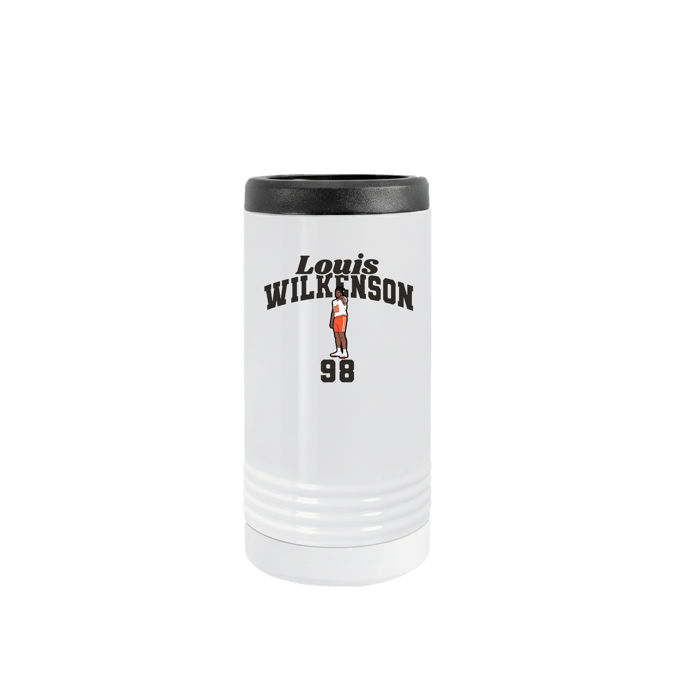 Slim Beverage Holder — Signature Arch in White