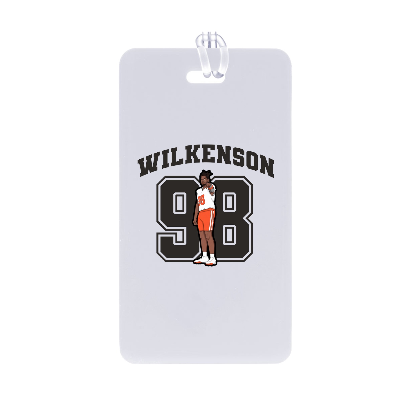 Bag Tag — Number in Classic