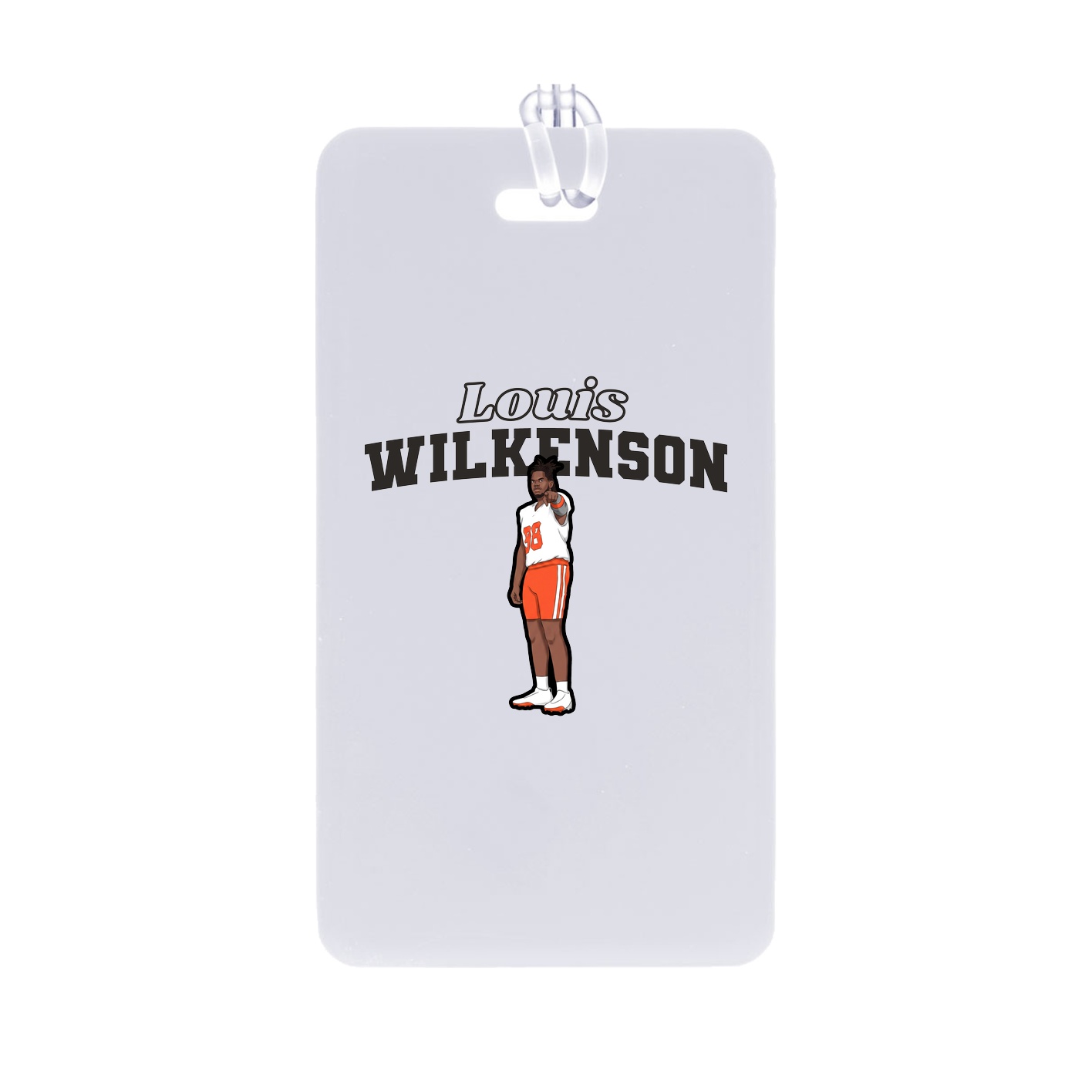 Bag Tag — Name Arch in Classic