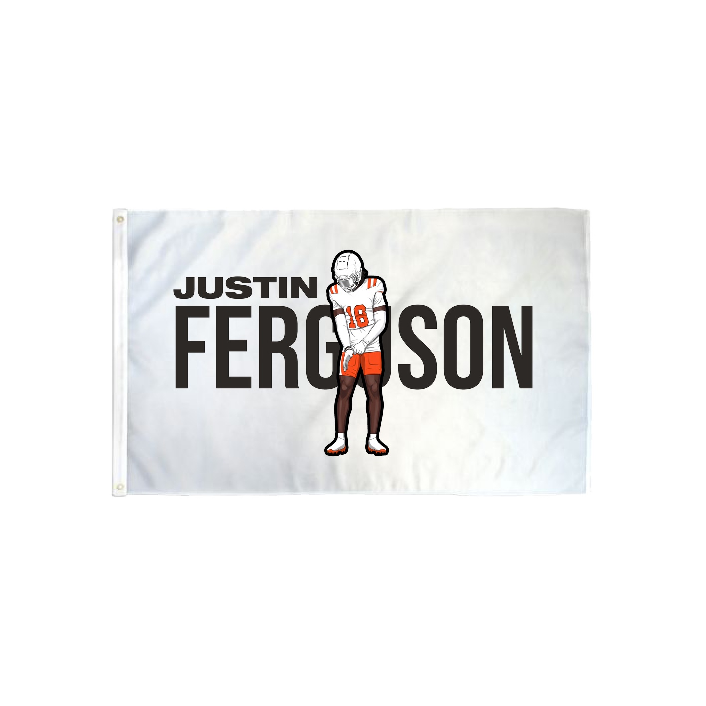 3x5 Flag — Player Name in Classic