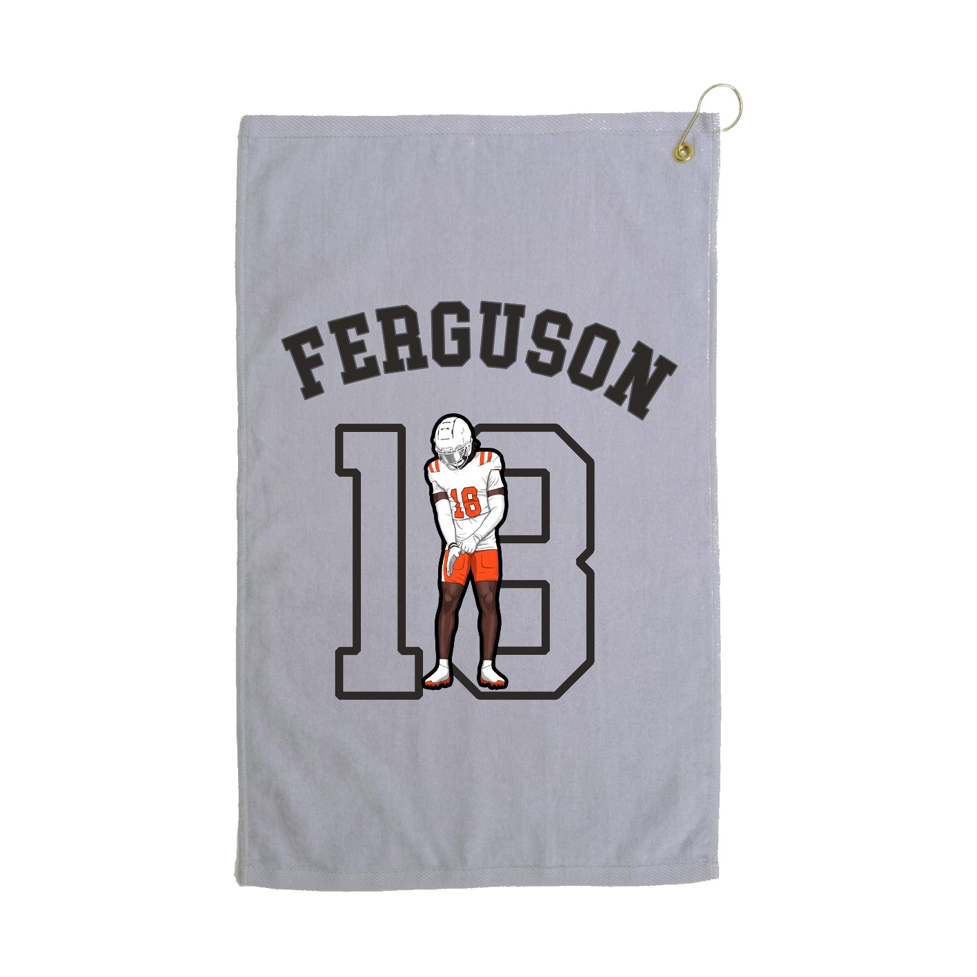 Golf Towel — Shirsey Arch in Grey