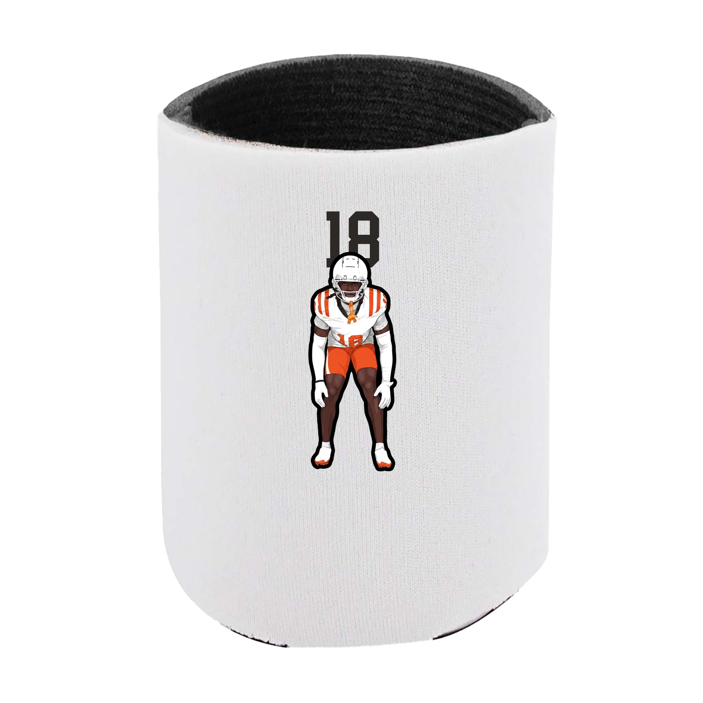 Can Holder — Number Top in White