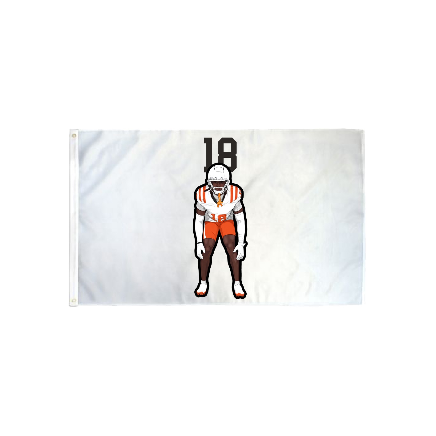 3x5 Flag — Number Top in Classic