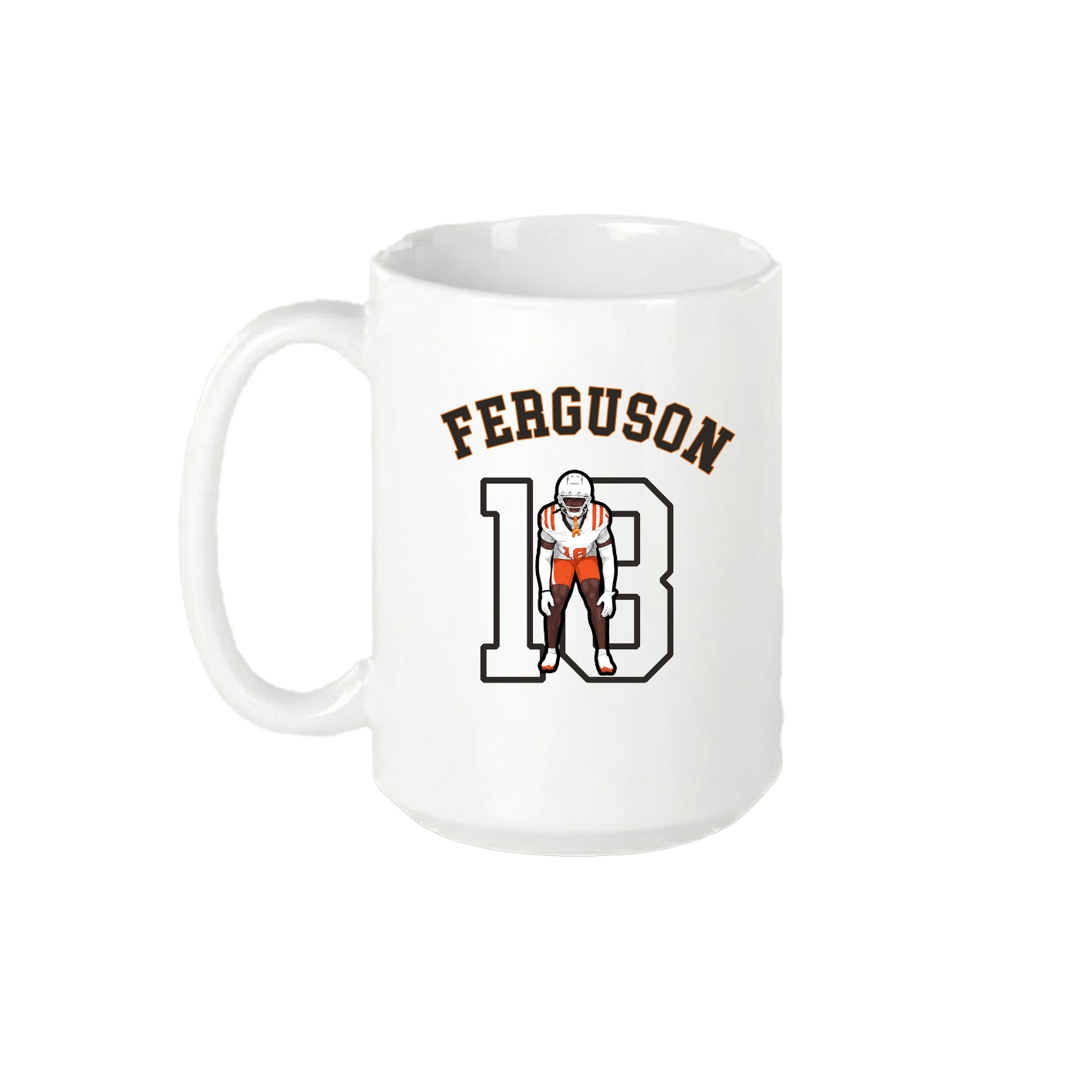 15oz Coffee Mug — Shirsey Arch in White