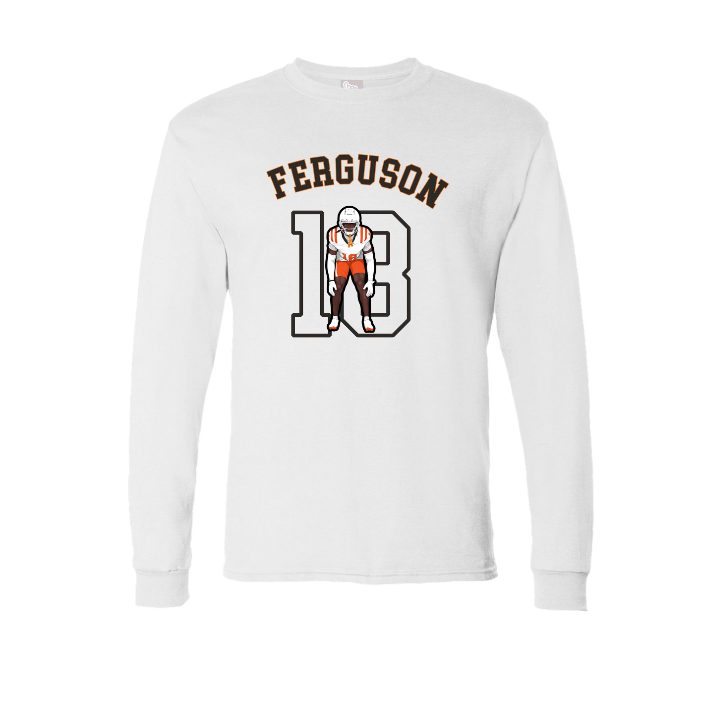 Long Sleeve Tee — Shirsey Arch in White