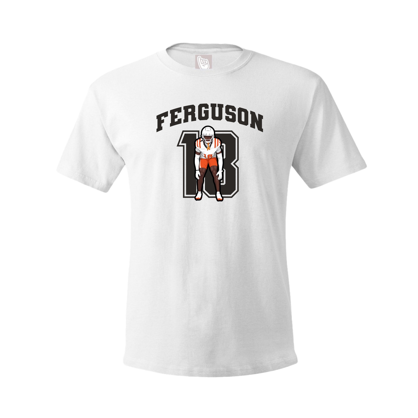 Tee — Number in White