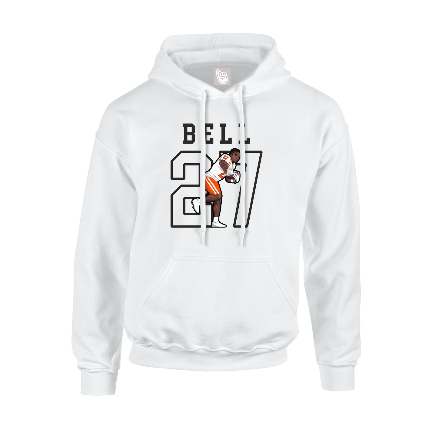 Hoodie — Shirsey in White