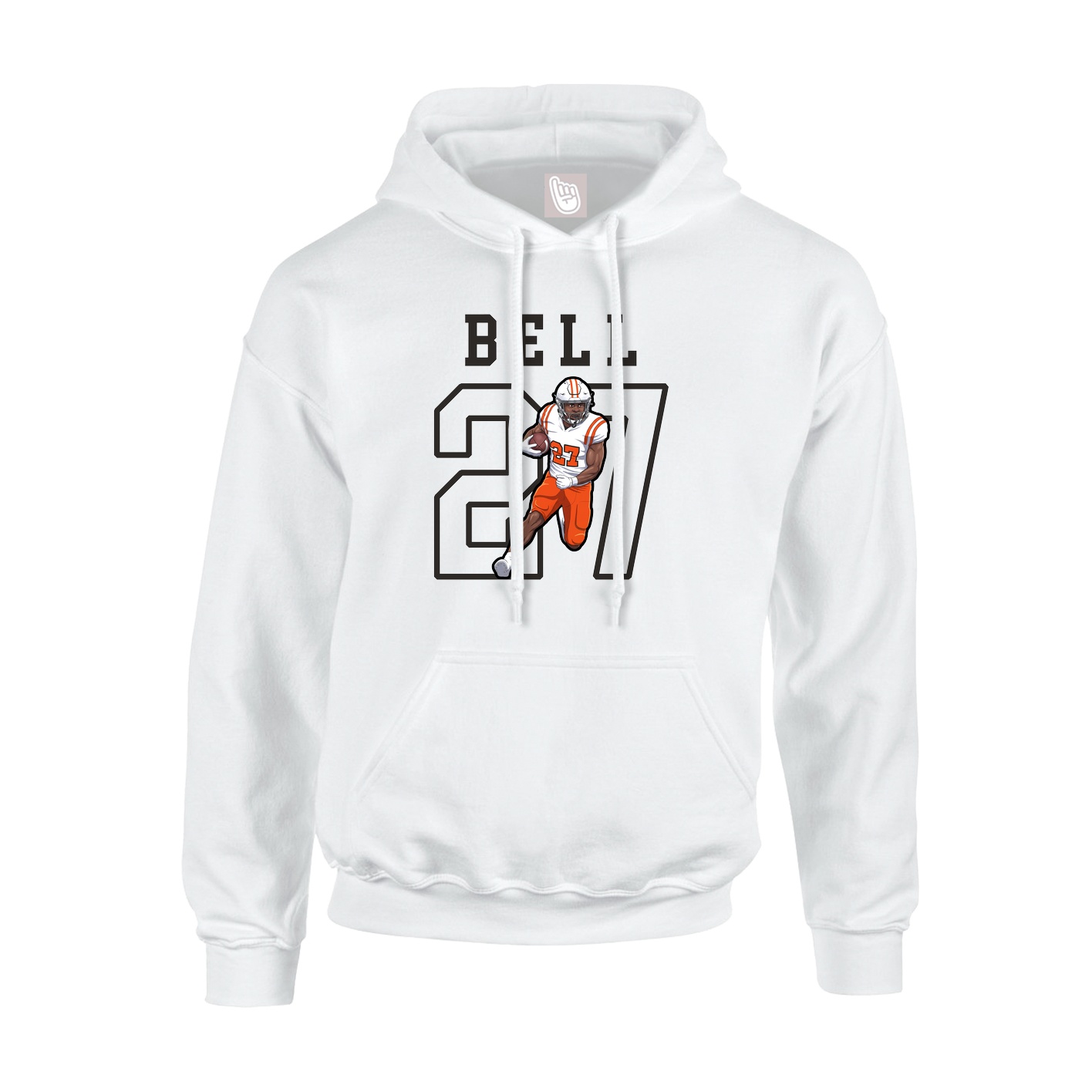 Hoodie — Shirsey in White