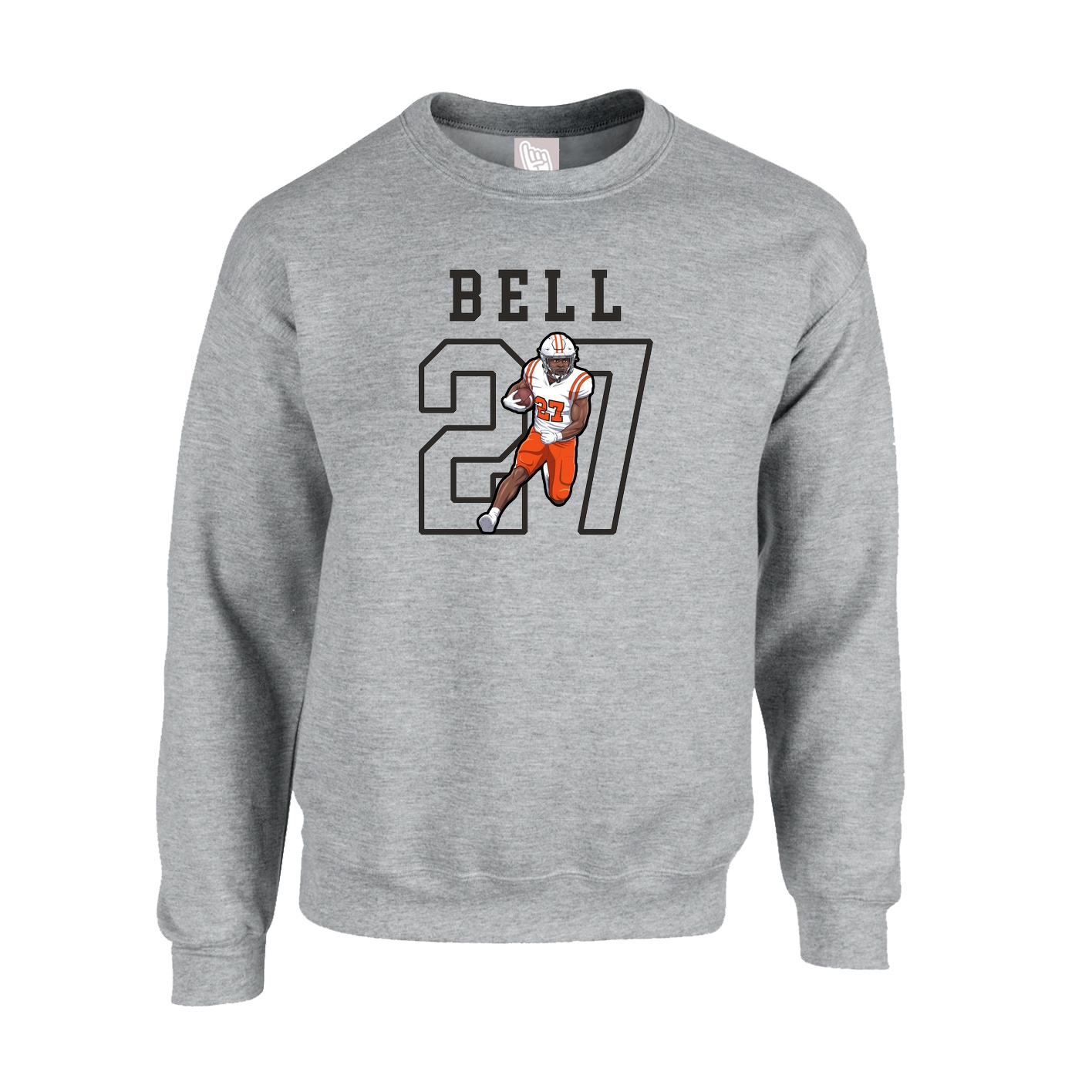 Fleece Crew — Shirsey in Grey