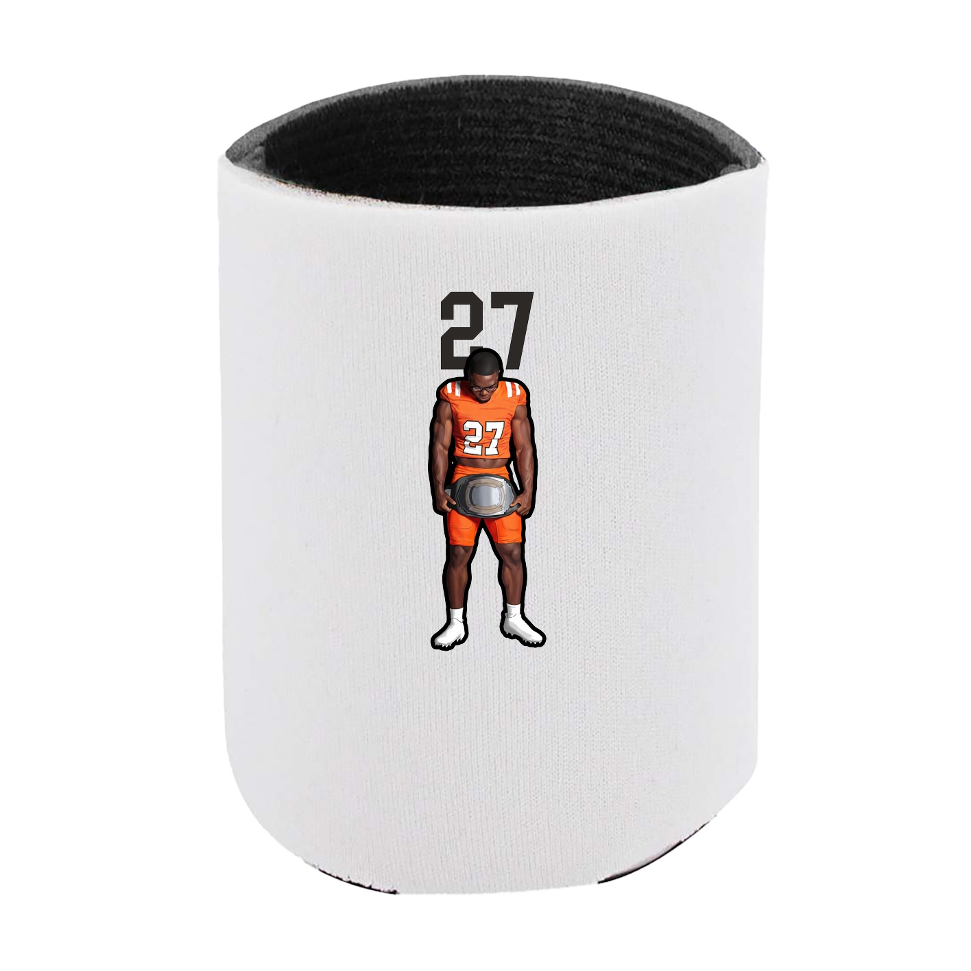 Can Holder — Number Top in White