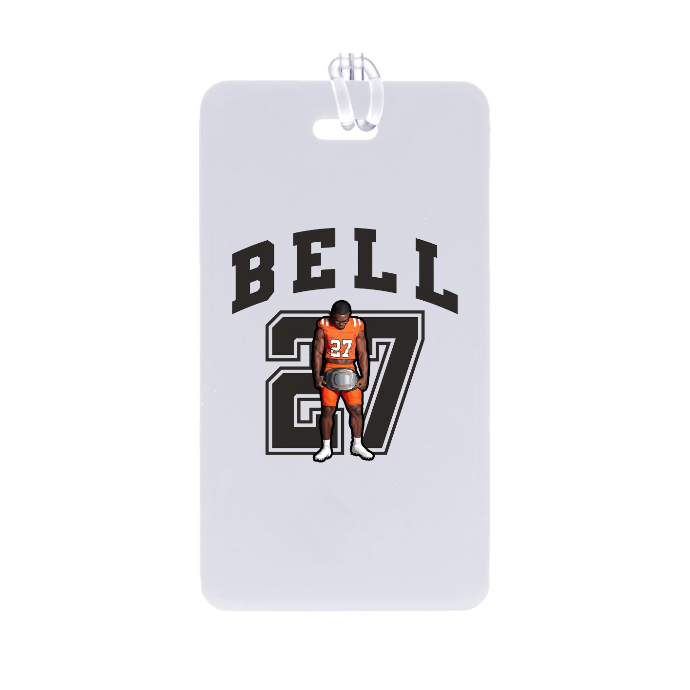 Bag Tag — Number in Classic
