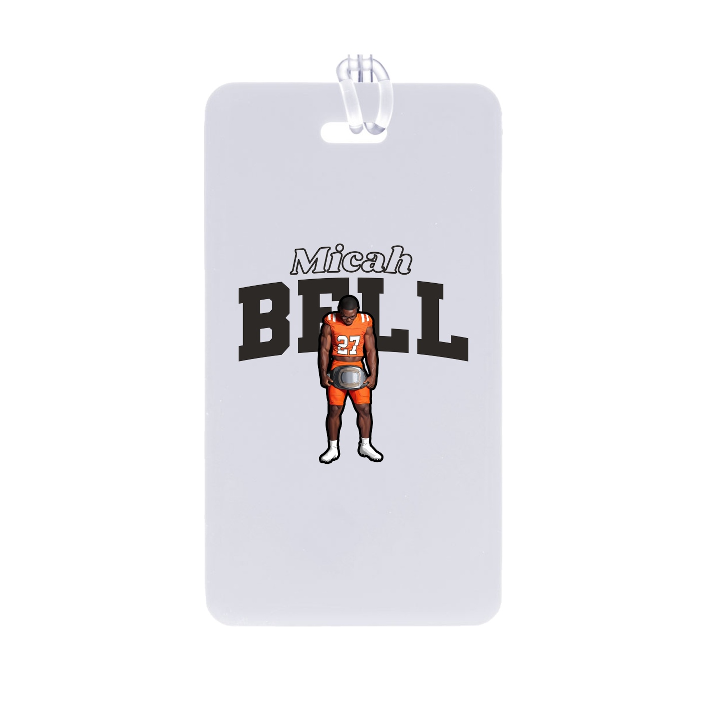 Bag Tag — Name Arch in Classic