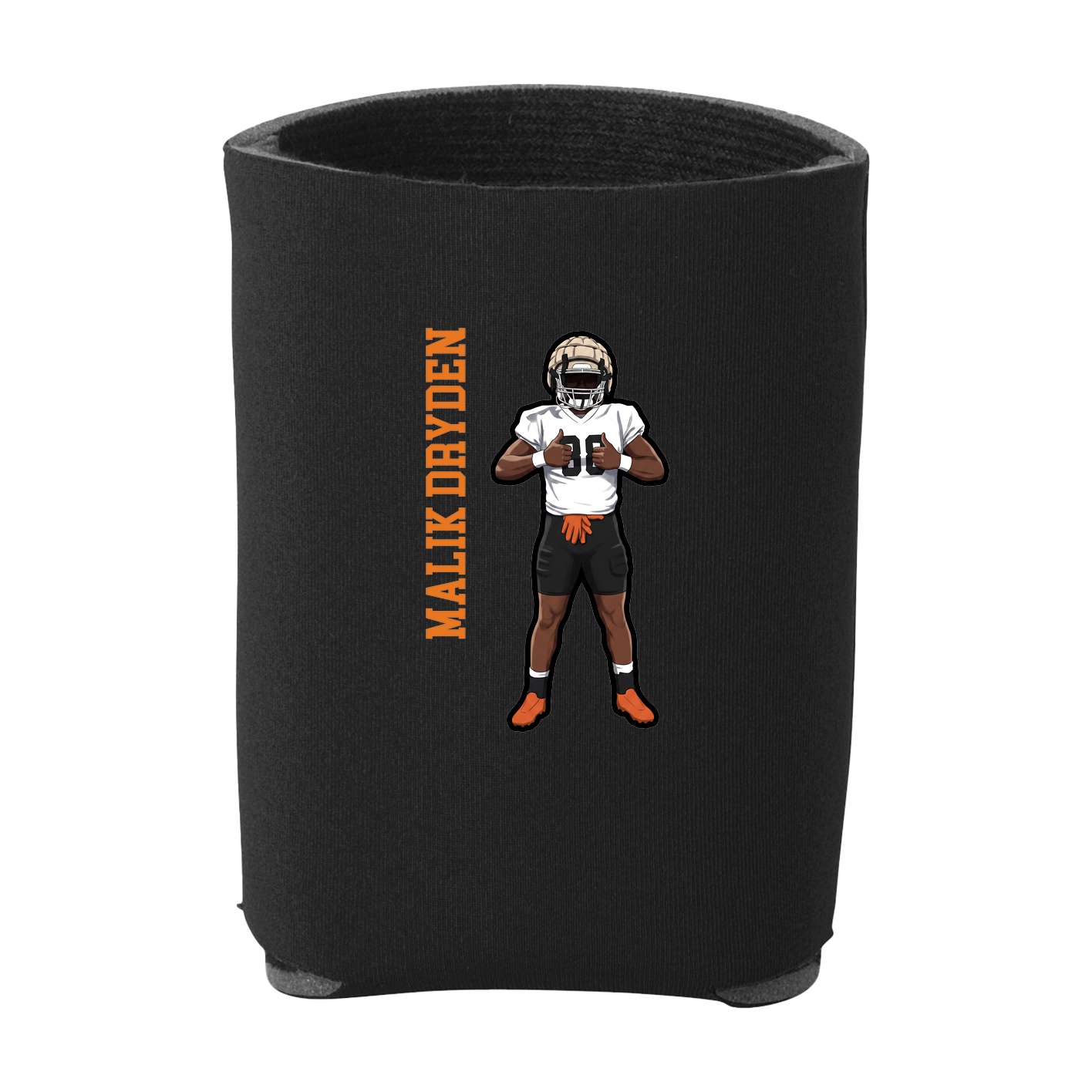 Can Holder — Name Vertical in Black
