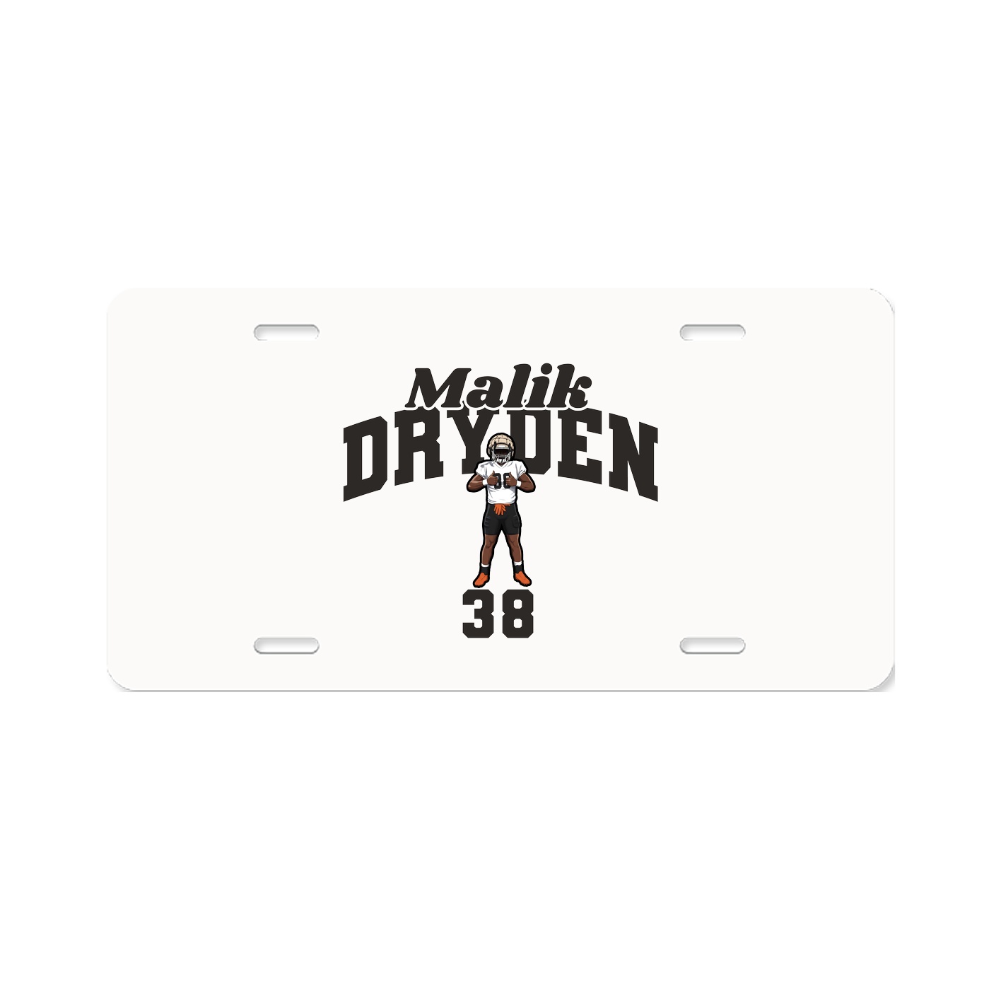 License Plate — Signature Arch in Classic