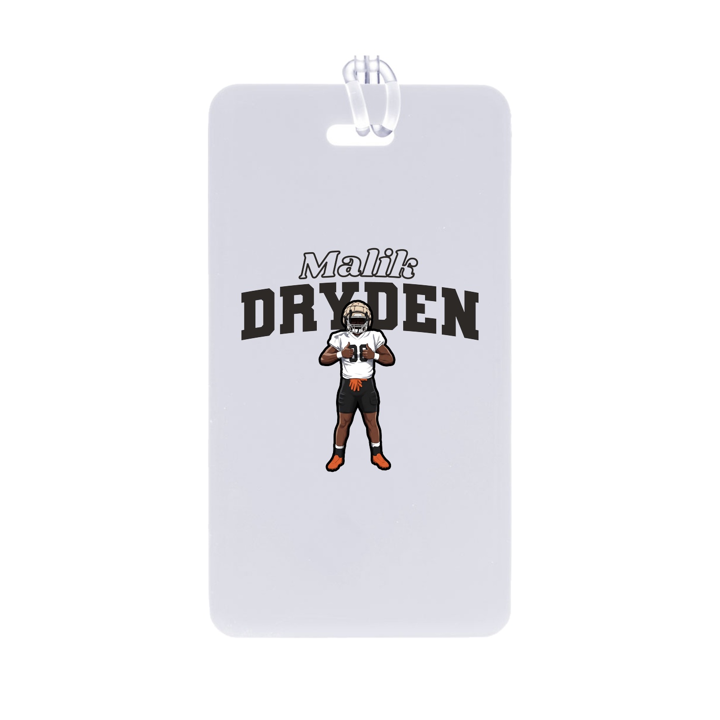 Bag Tag — Name Arch in Classic