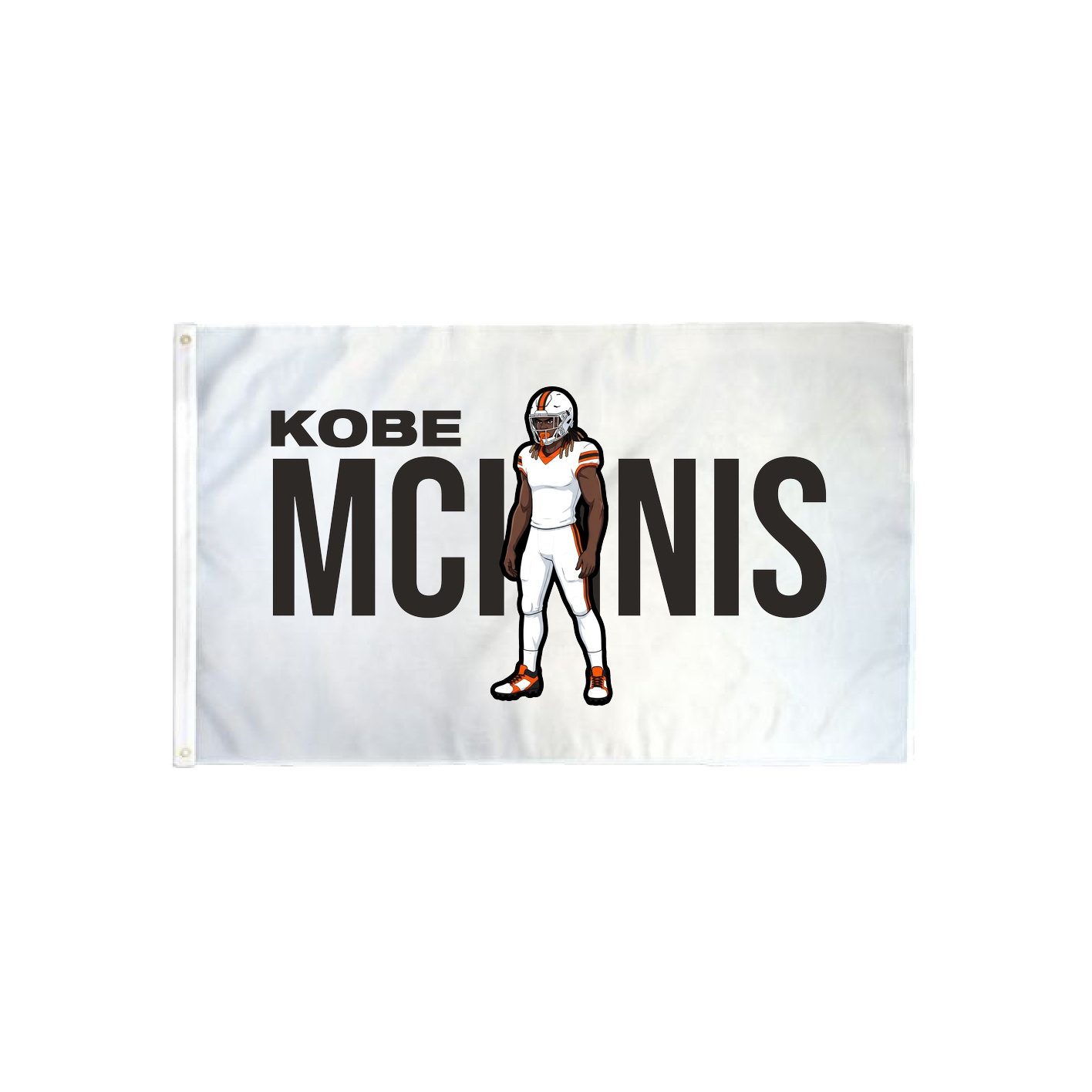 3x5 Flag — Player Name in Classic