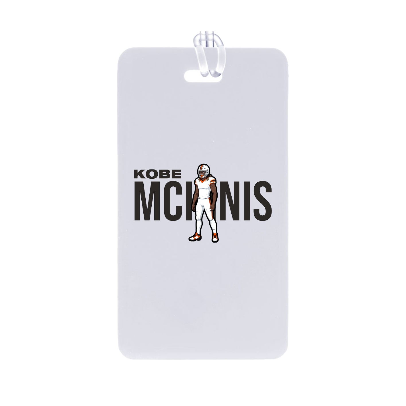 Bag Tag — Player Name in Classic
