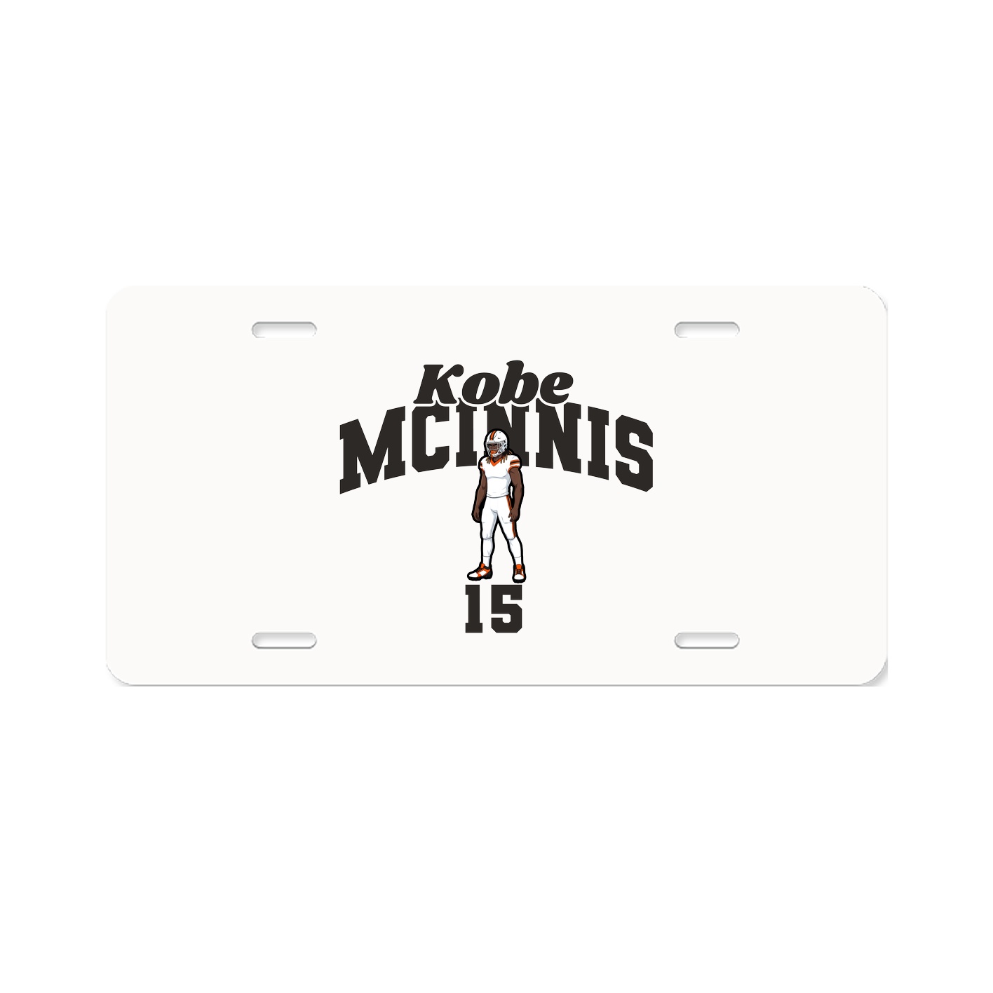 License Plate — Signature Arch in Classic