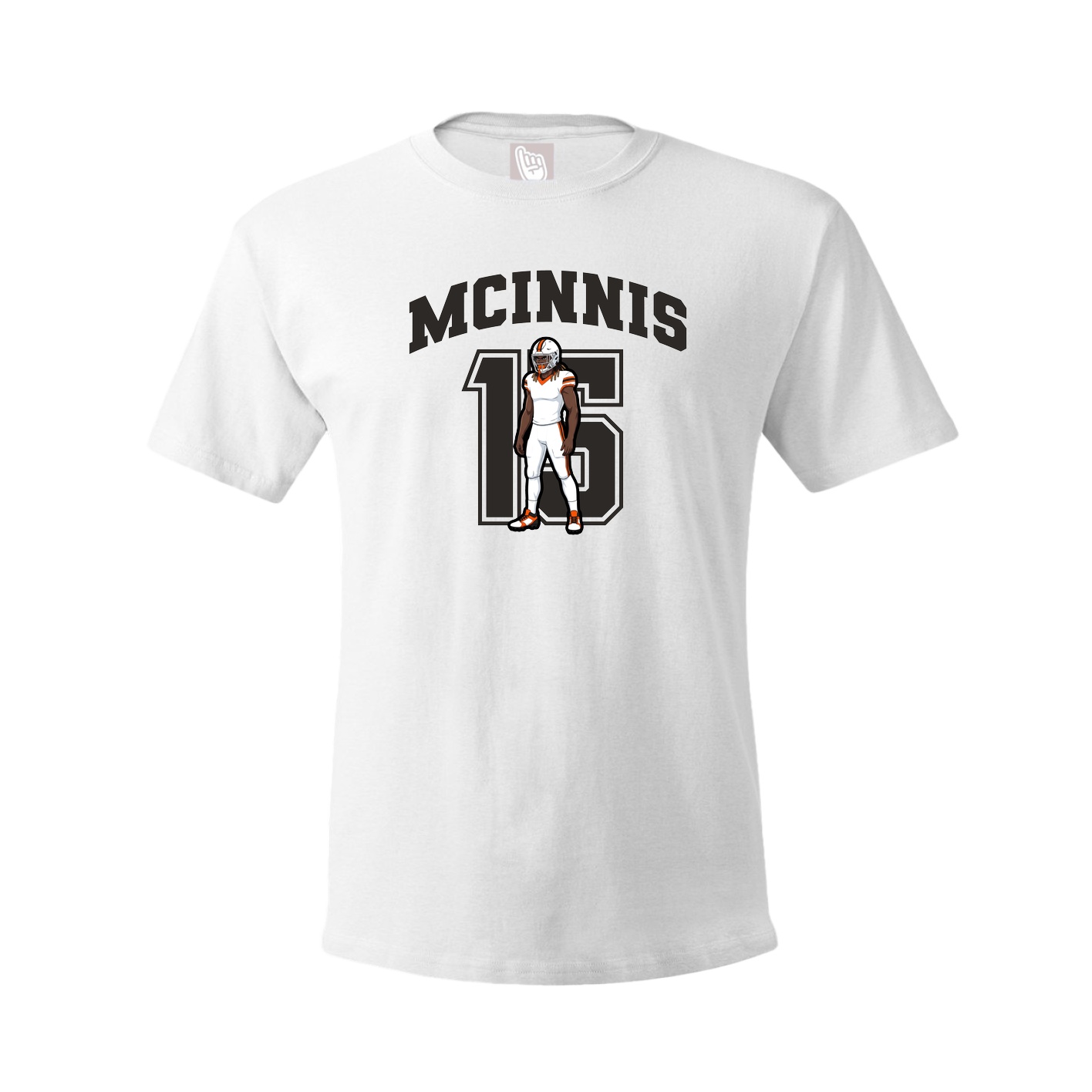 Tee — Number in White