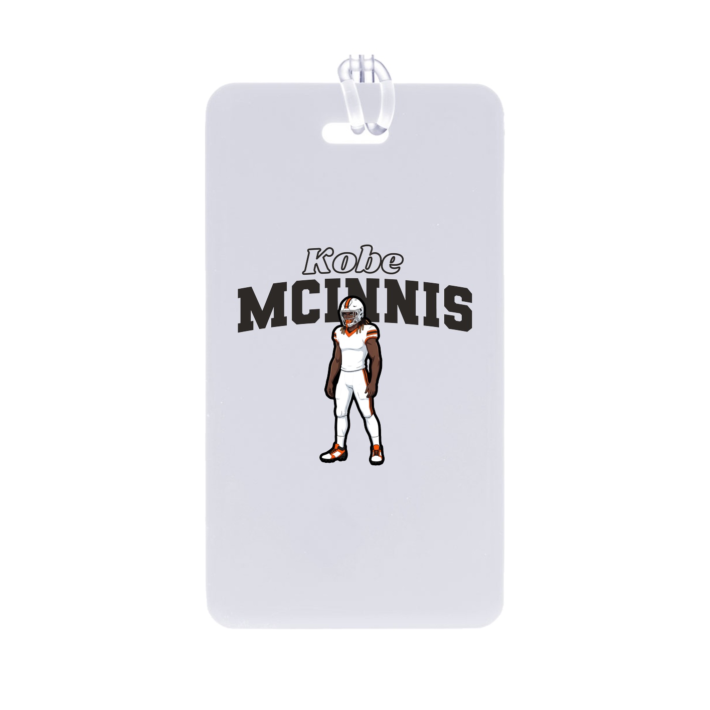 Bag Tag — Name Arch in Classic