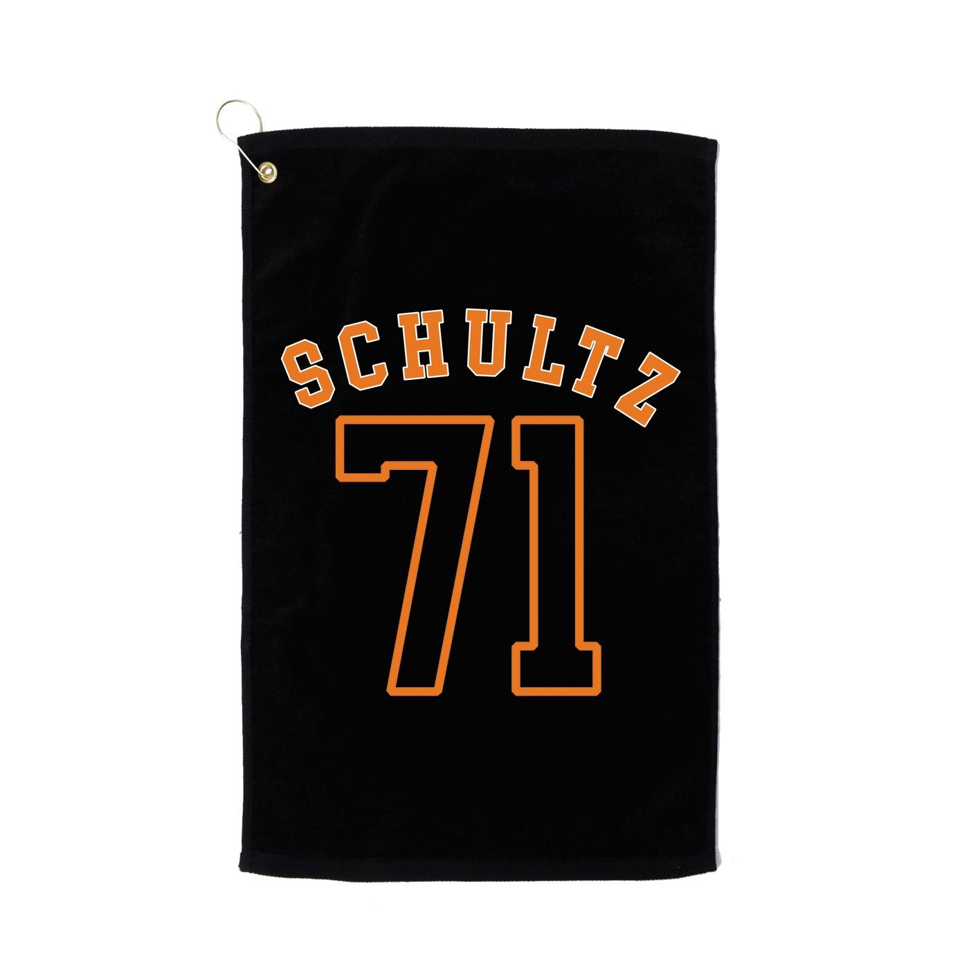 Golf Towel — Shirsey Arch in Black