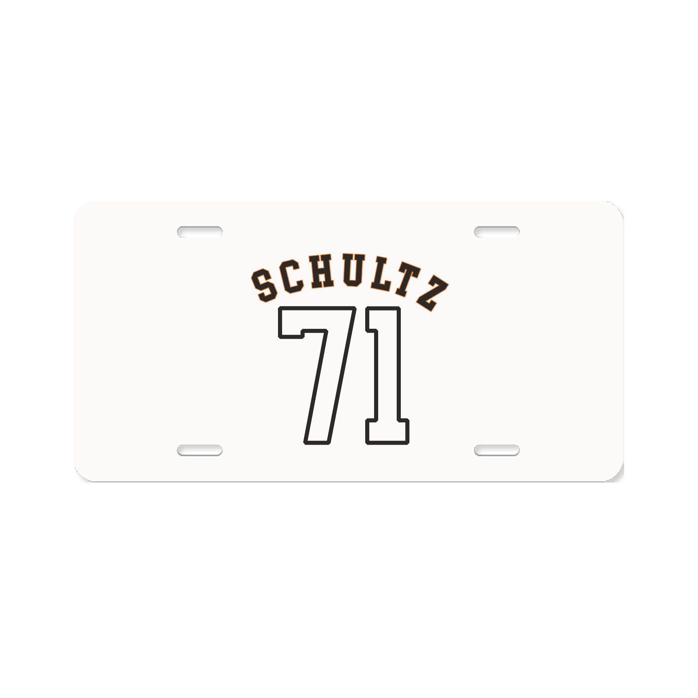 License Plate — Shirsey Arch in Classic