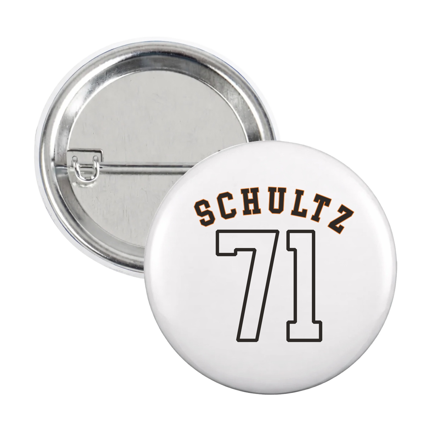 Game Day Button — Shirsey Arch in White