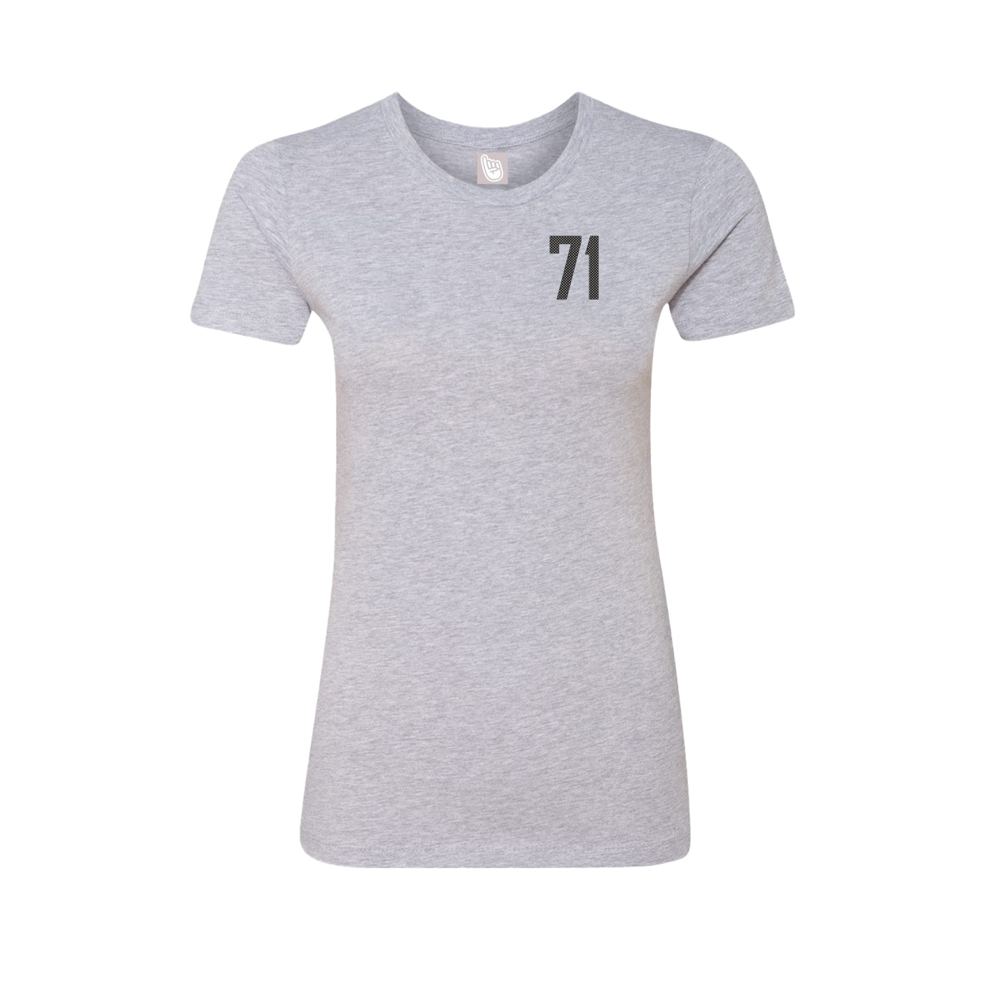 Womens Tee — Front Shirsy in Grey